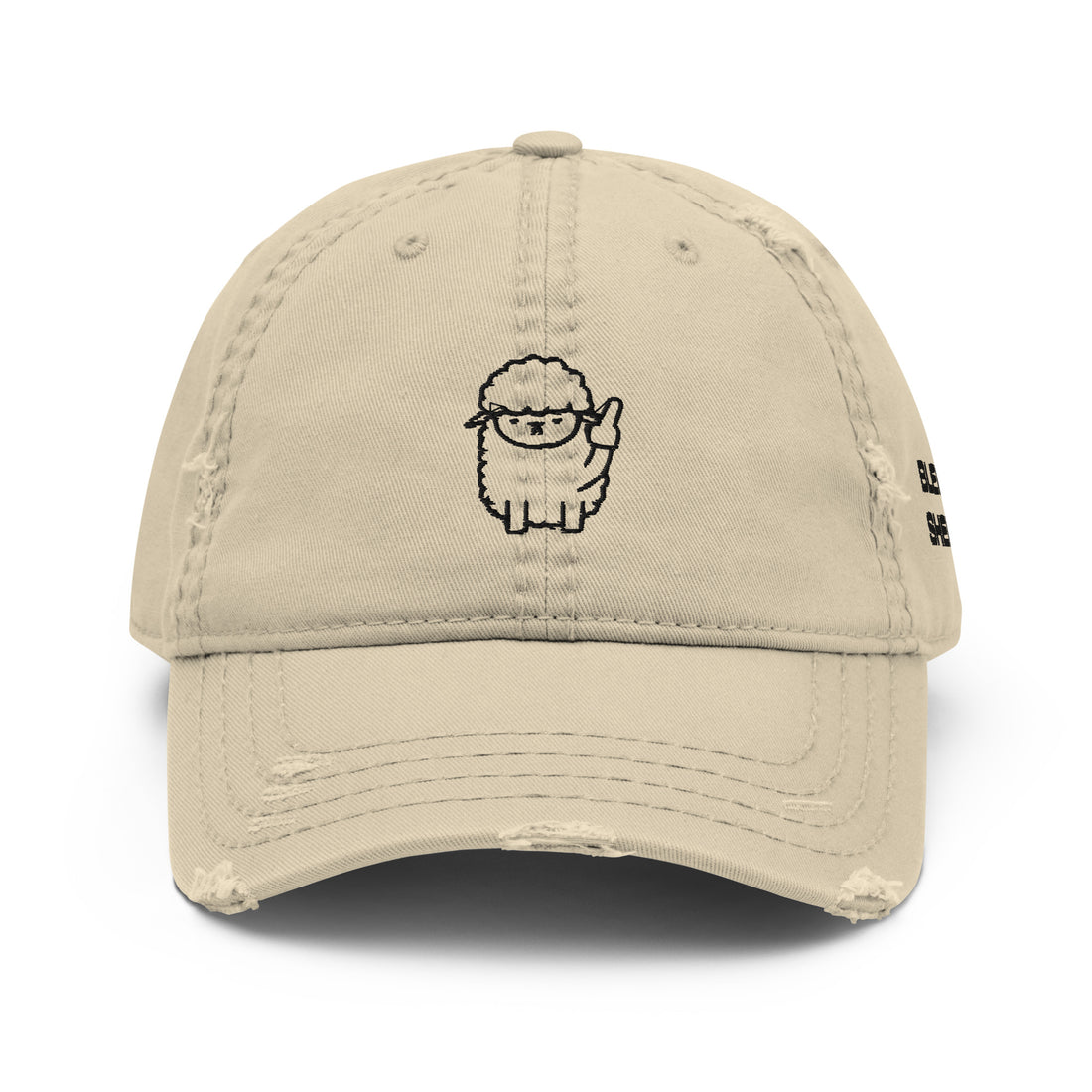 Bleep Sheep - Distressed Dad Hat