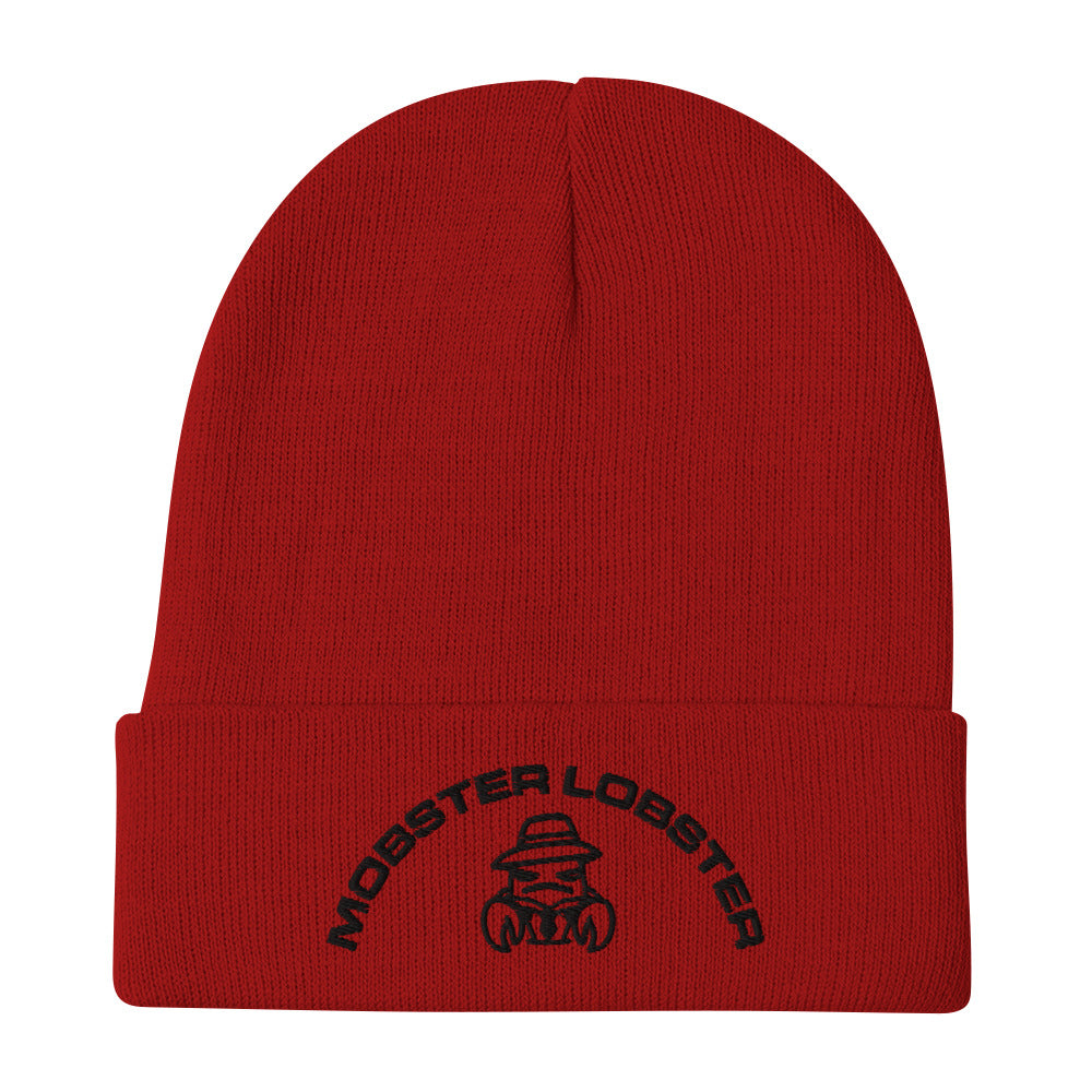 Mobster Lobster - Embroidered Beanie