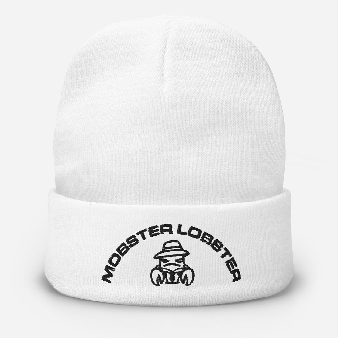 Mobster Lobster - Embroidered Beanie
