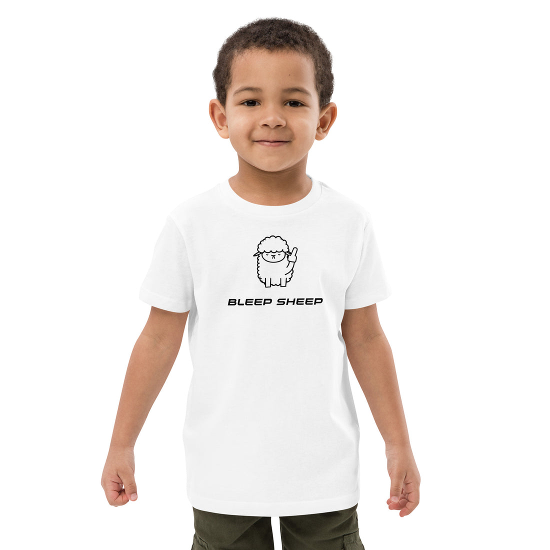 Bleep Sheep - Organic cotton kids t-shirt
