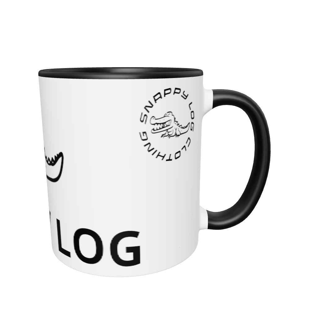 Snappy Log - Mug with Color Inside
