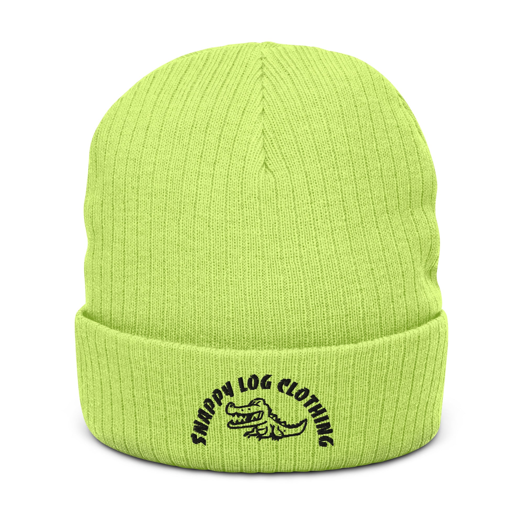 Snappy - Ribbed knit beanie