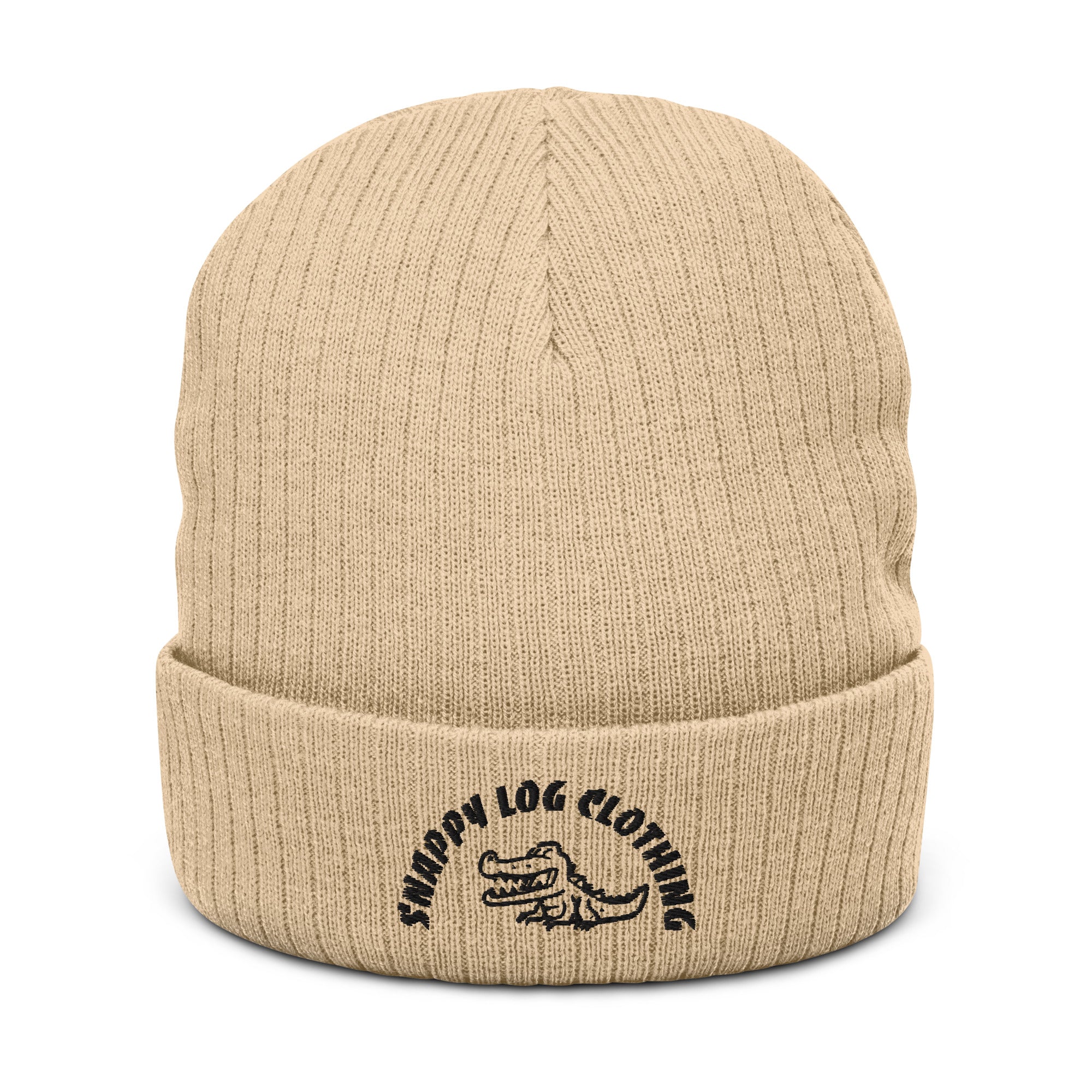 Snappy - Ribbed knit beanie