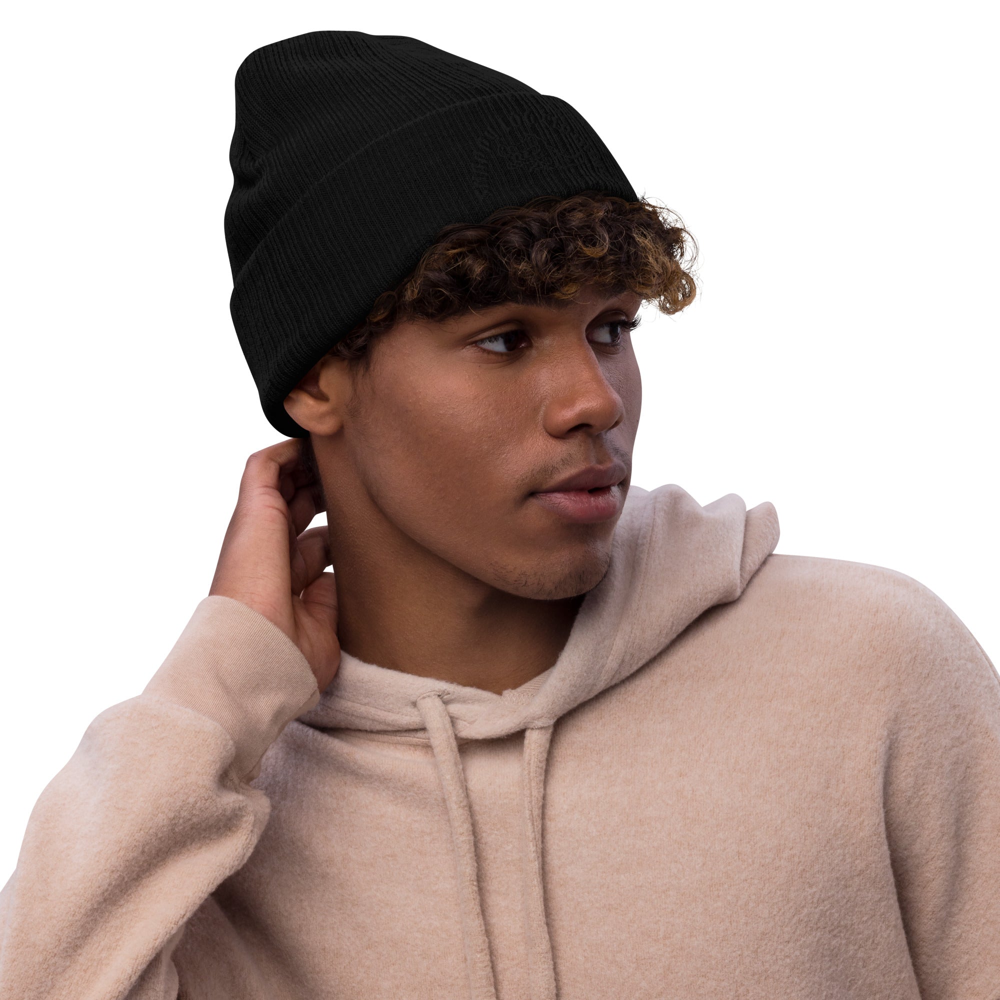 Snappy - Ribbed knit beanie