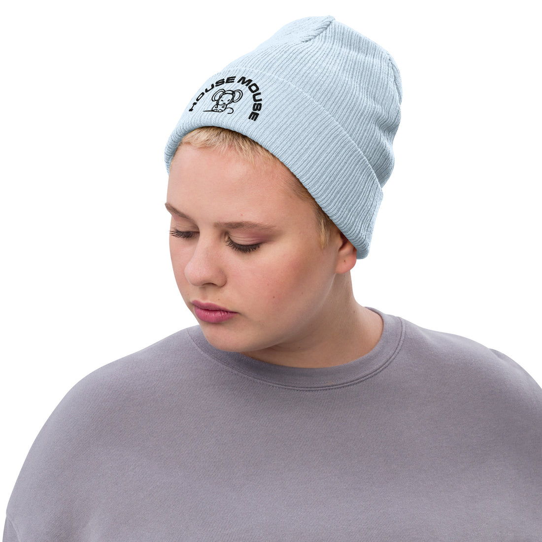 House Mouse - Ribbed knit beanie