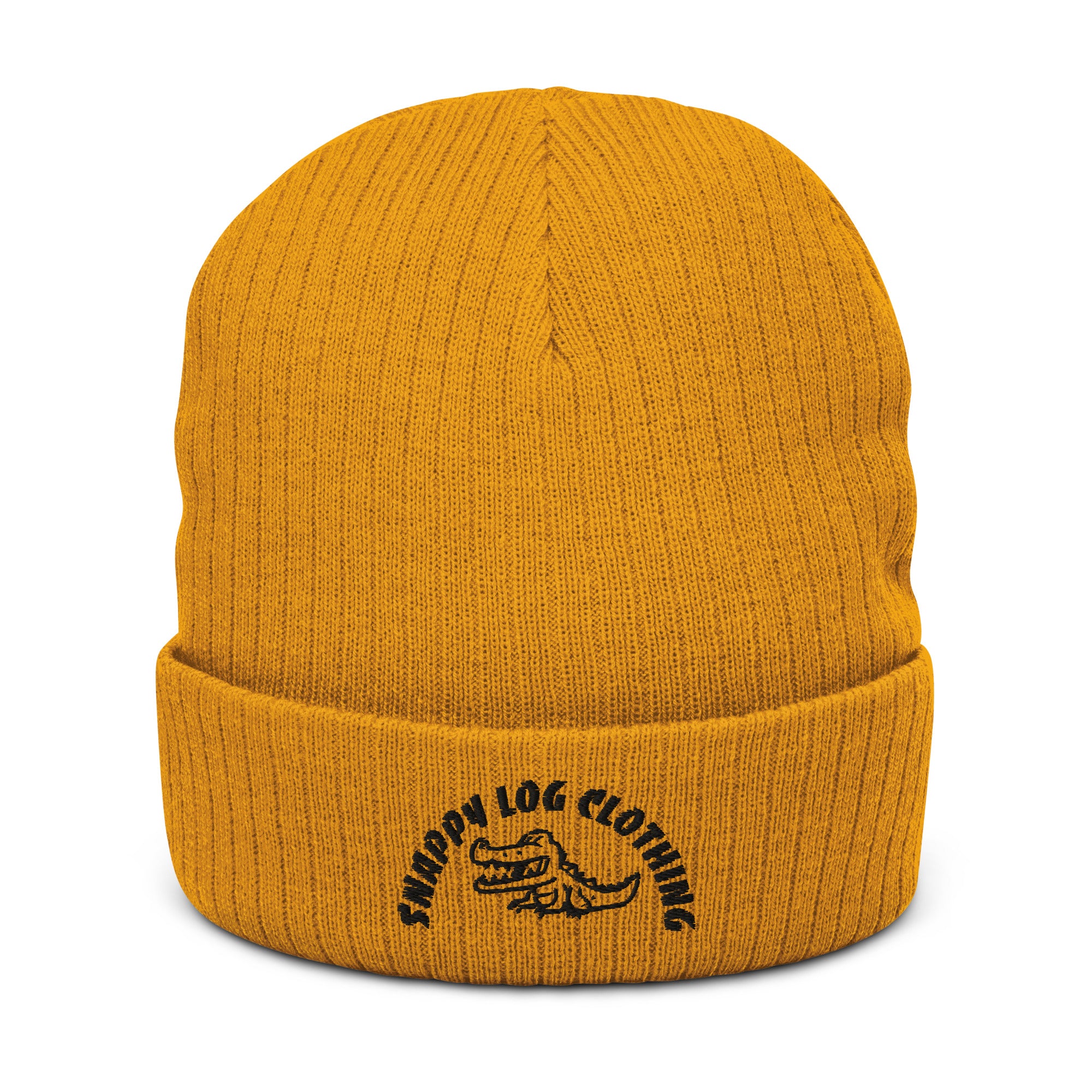 Snappy - Ribbed knit beanie