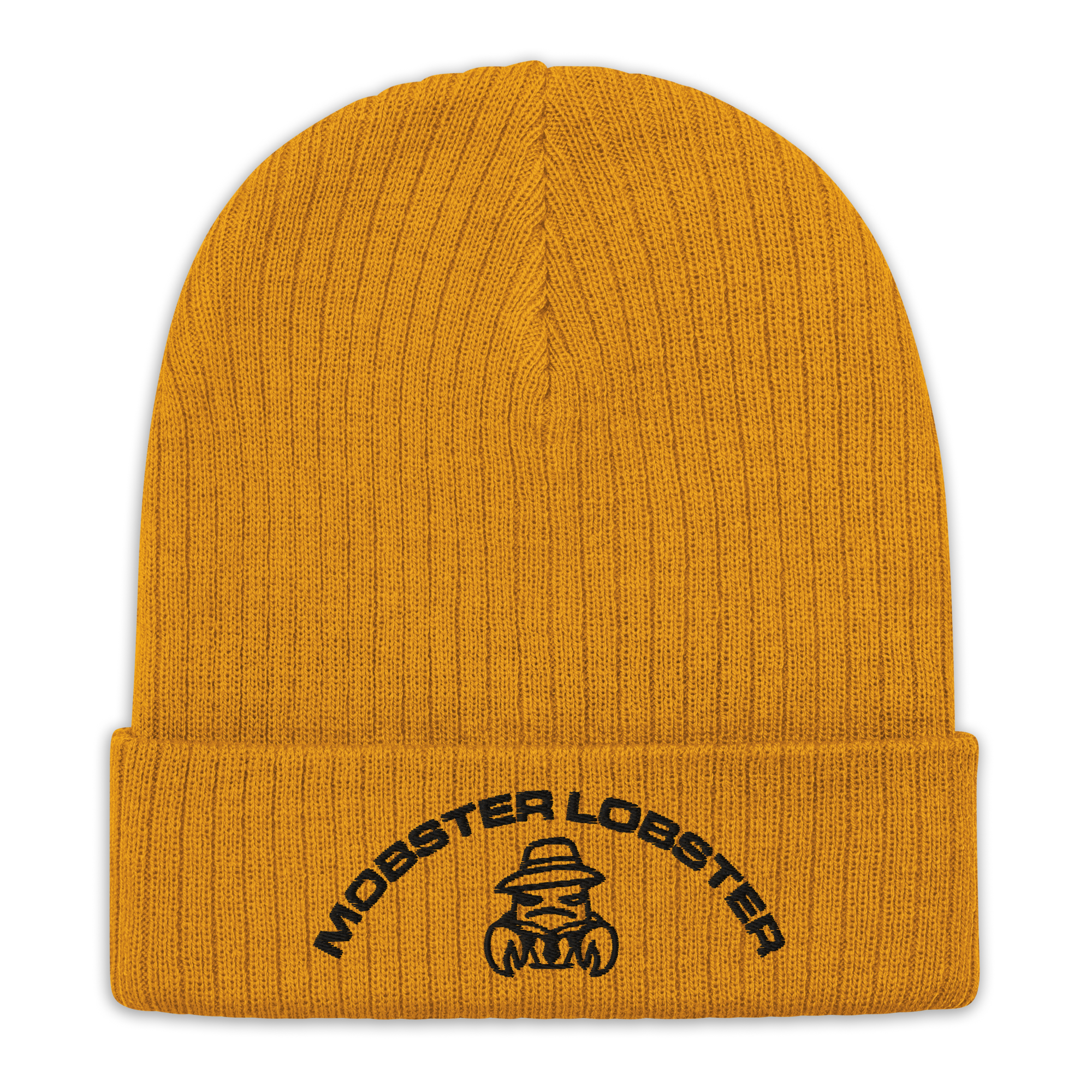 Mobster Lobster - Ribbed knit beanie