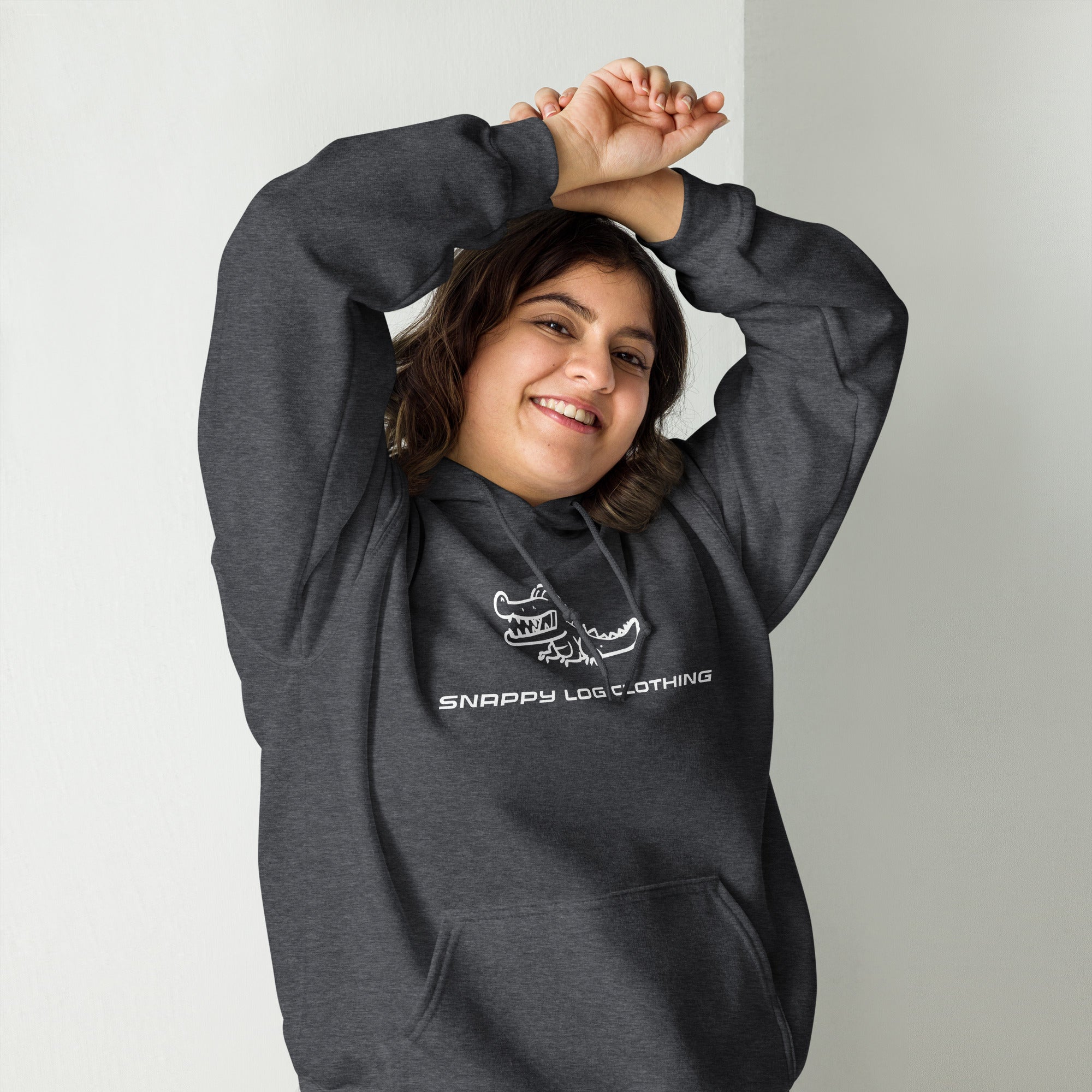 Snappy - Unisex Hoodie (White Snappy)
