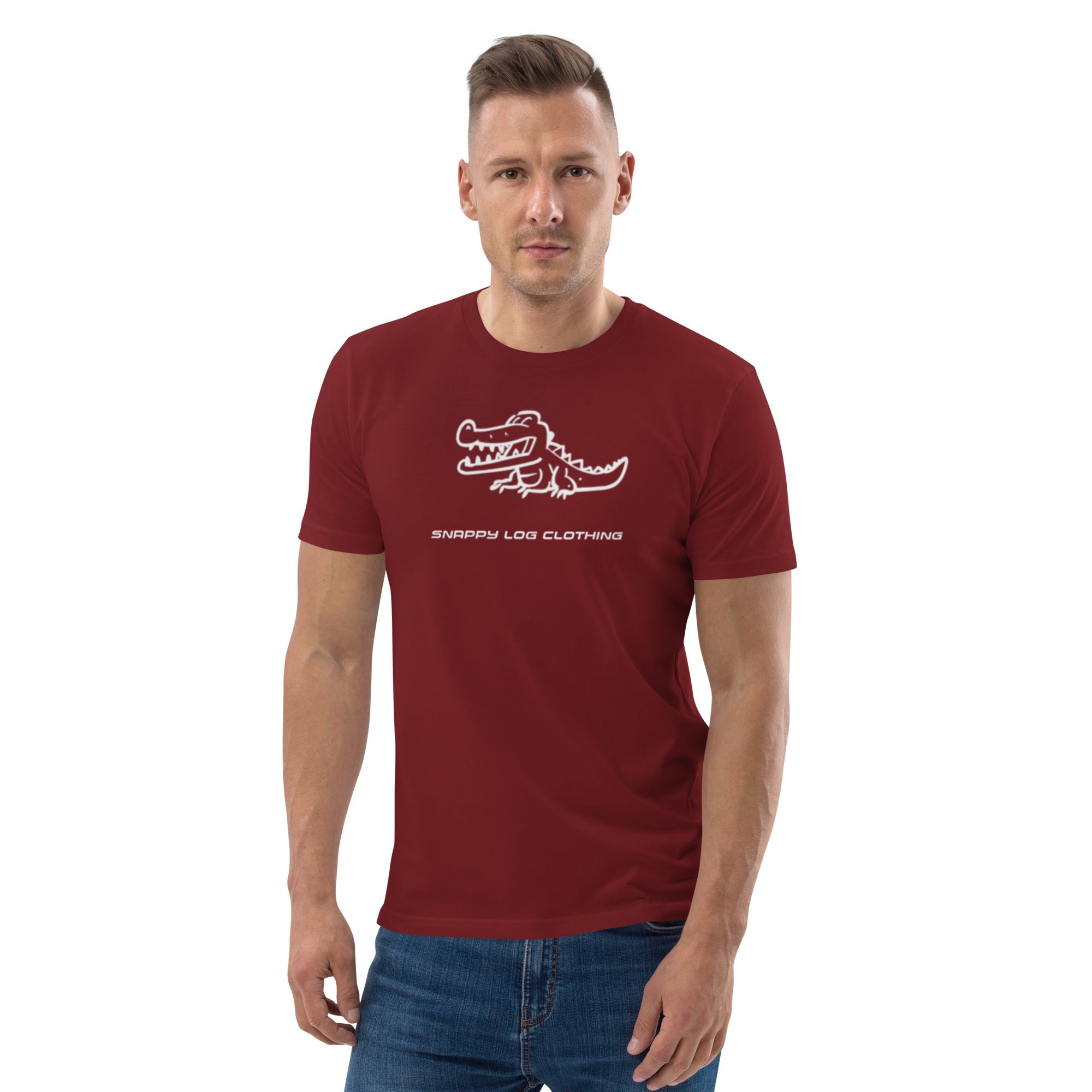 Snappy - Unisex organic cotton t-shirt (White Snappy)