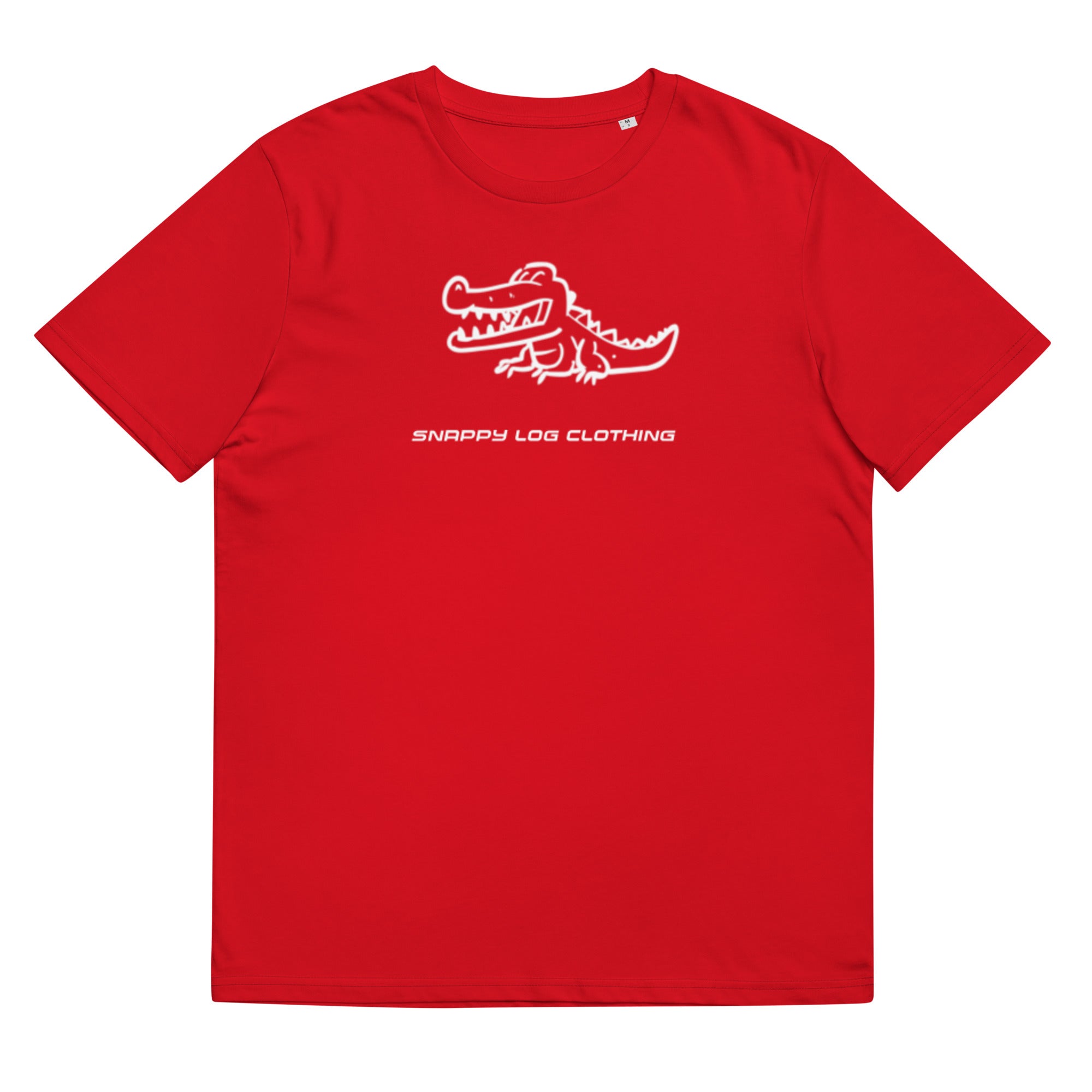 Snappy - Unisex organic cotton t-shirt (White Snappy)