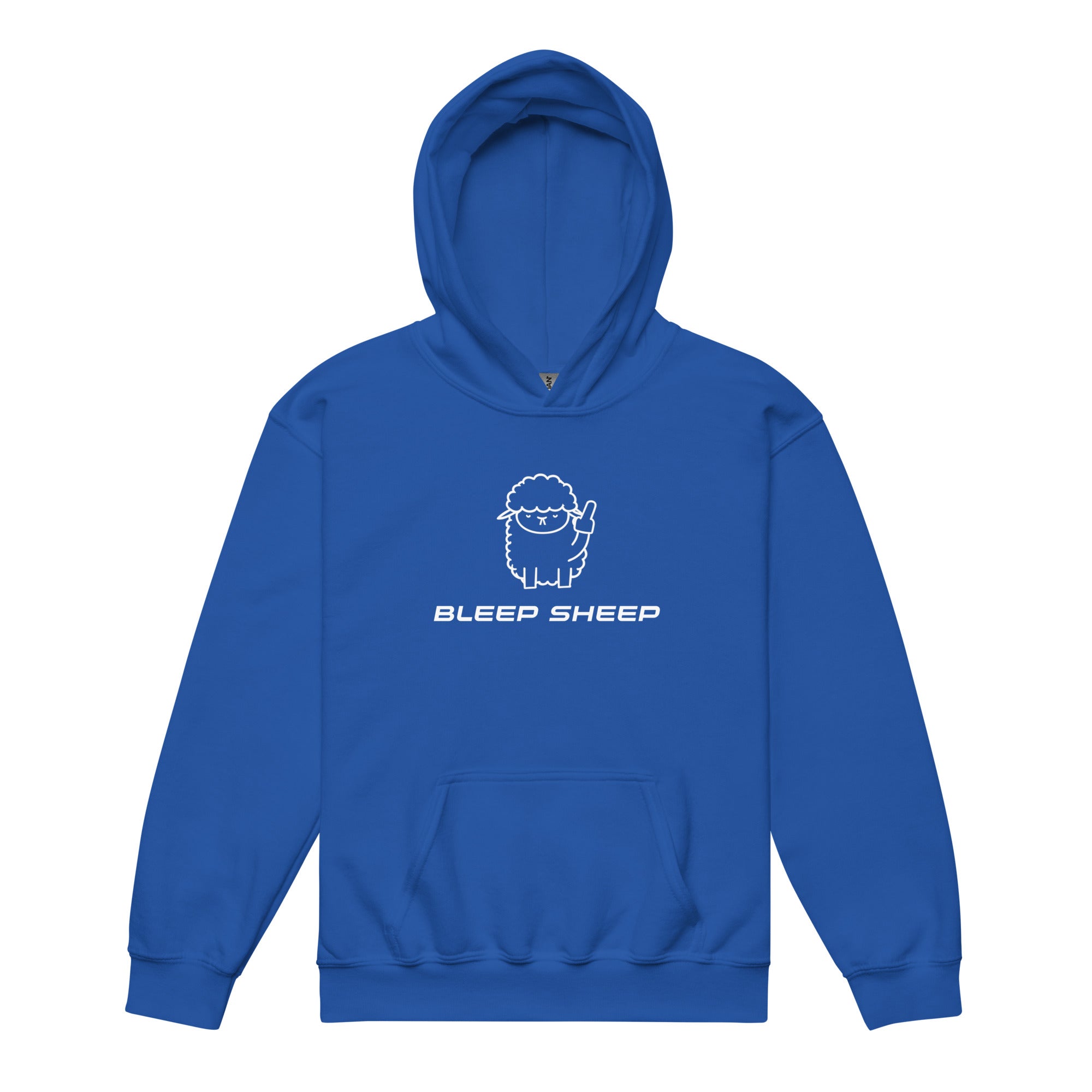 Bleep Sheep - Youth heavy blend hoodie