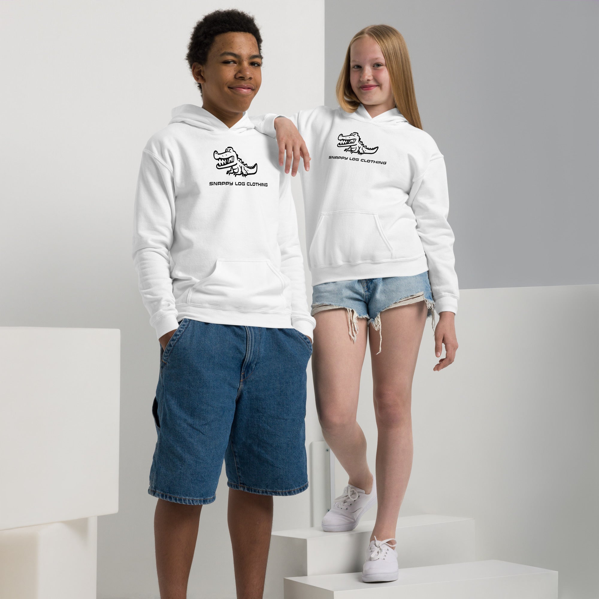 Snappy - Youth heavy blend hoodie