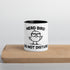 Nerd Bird Mug featuring grumpy cartoon bird with “Do Not Disturb” expression – funny introvert coffee mug
