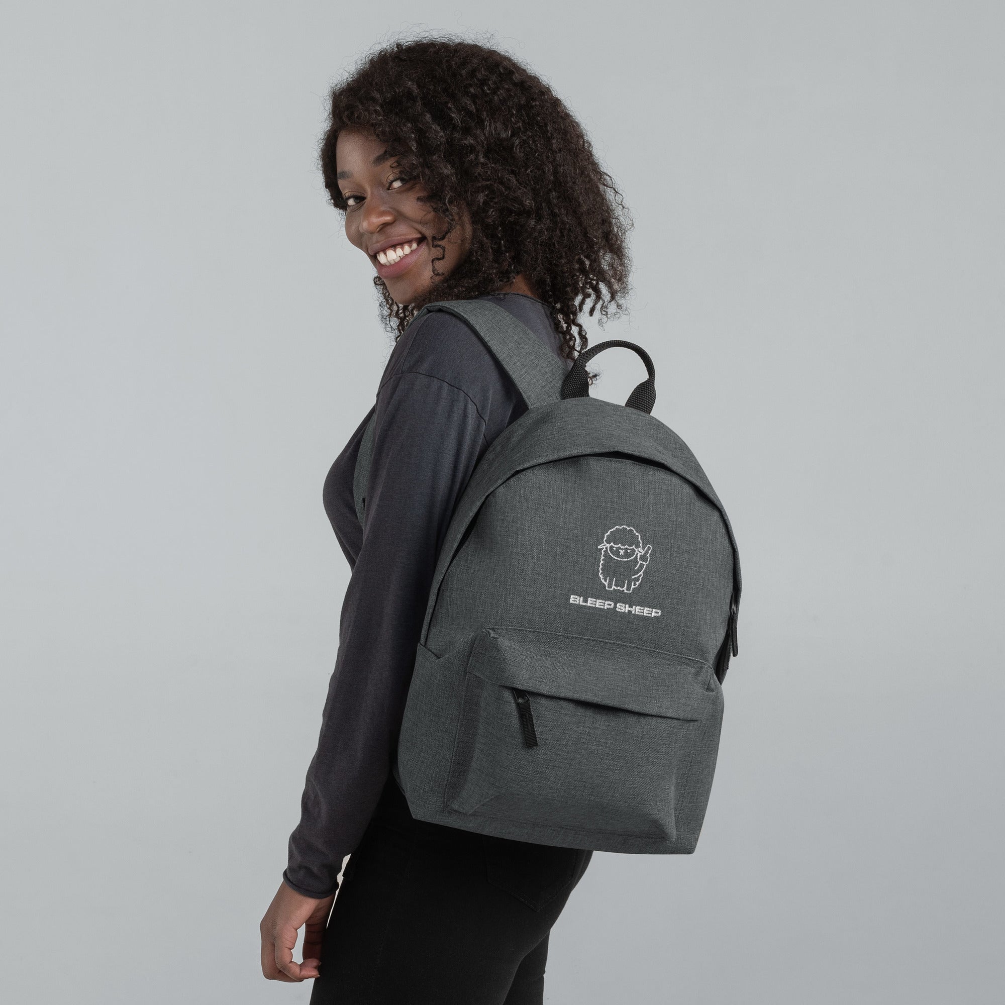 Bleep Sheep - Embroidered Backpack