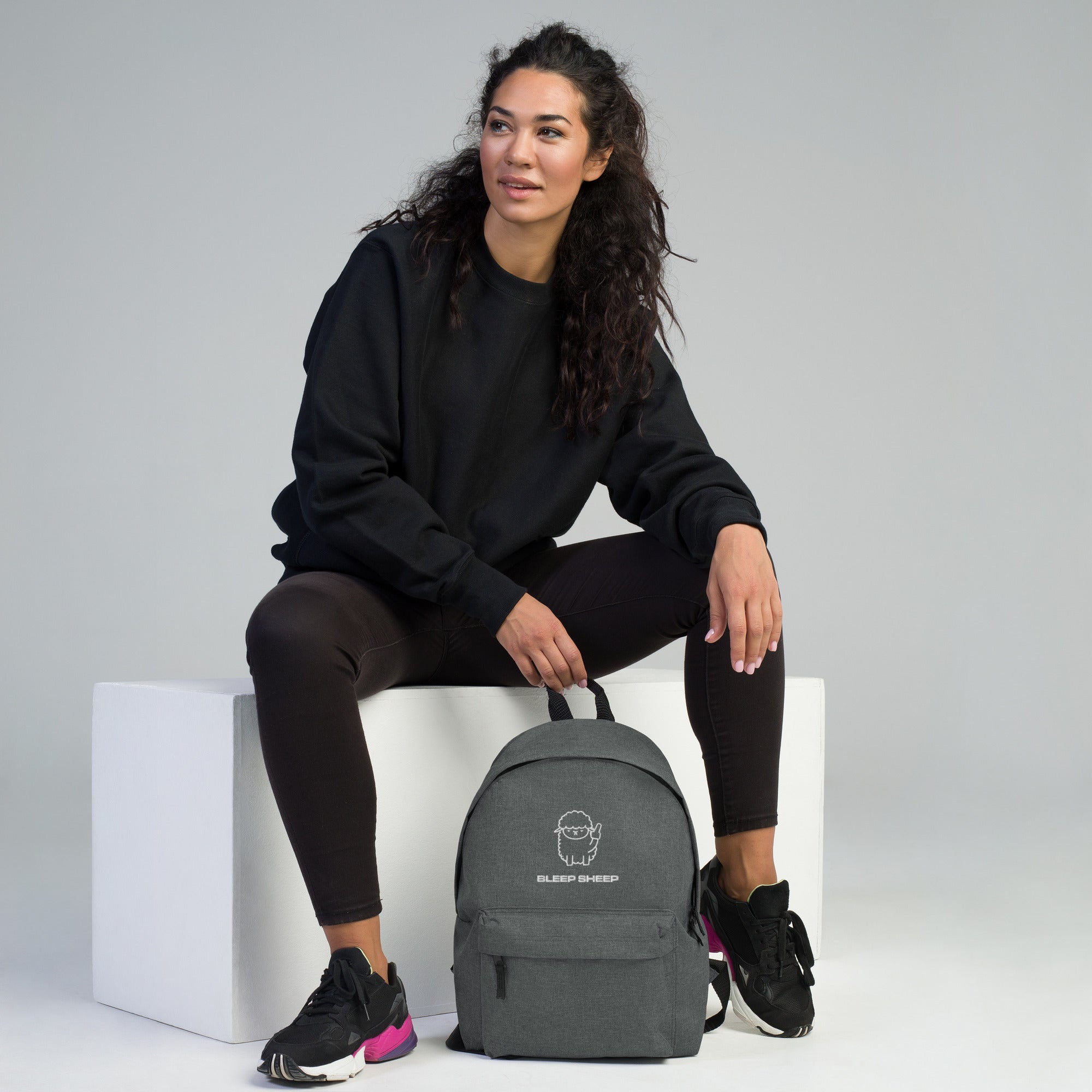 Bleep Sheep - Embroidered Backpack