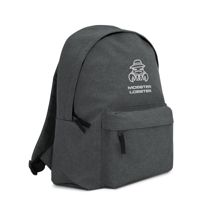 Mobster Lobster - Embroidered Backpack