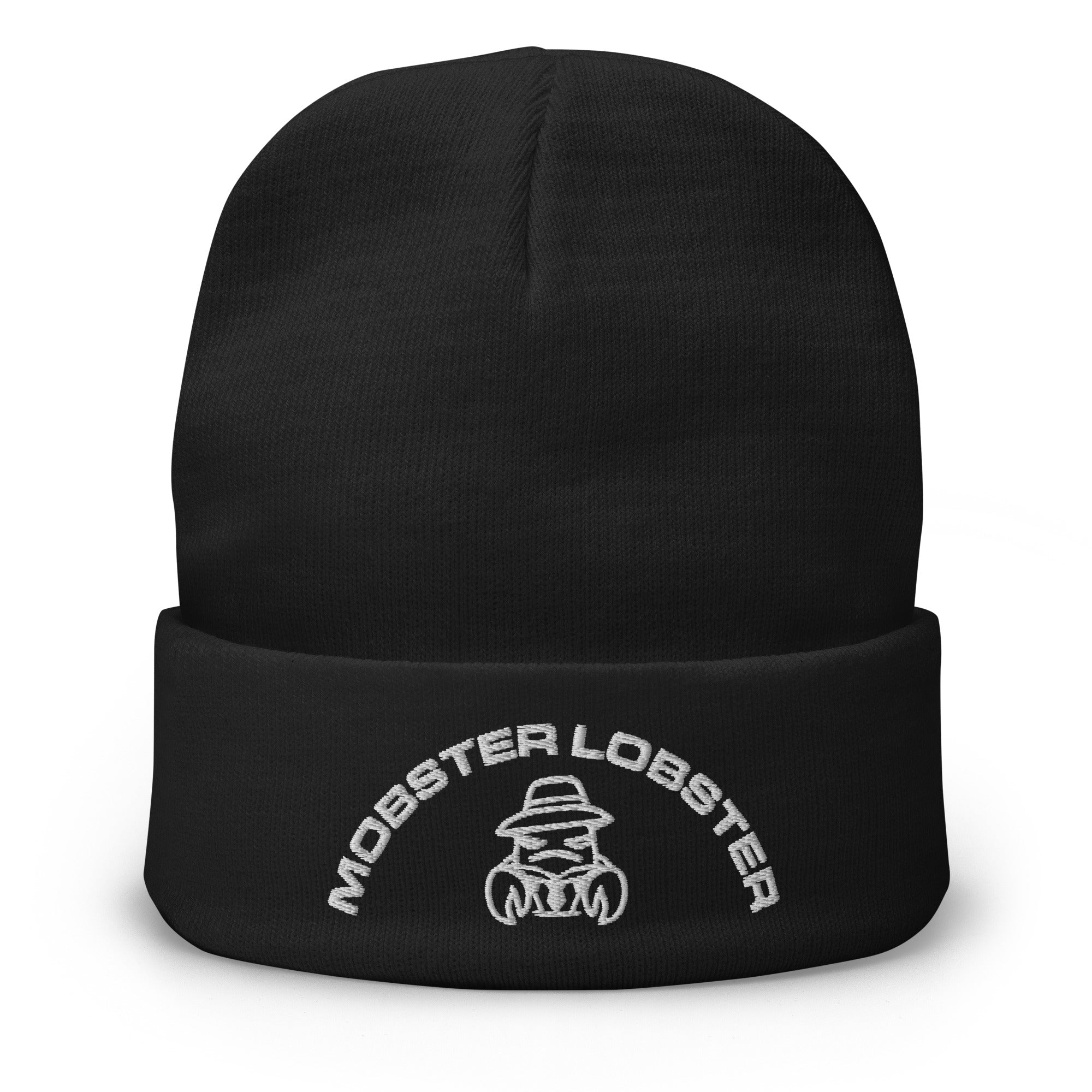 Mobster Lobster - Embroidered Beanie