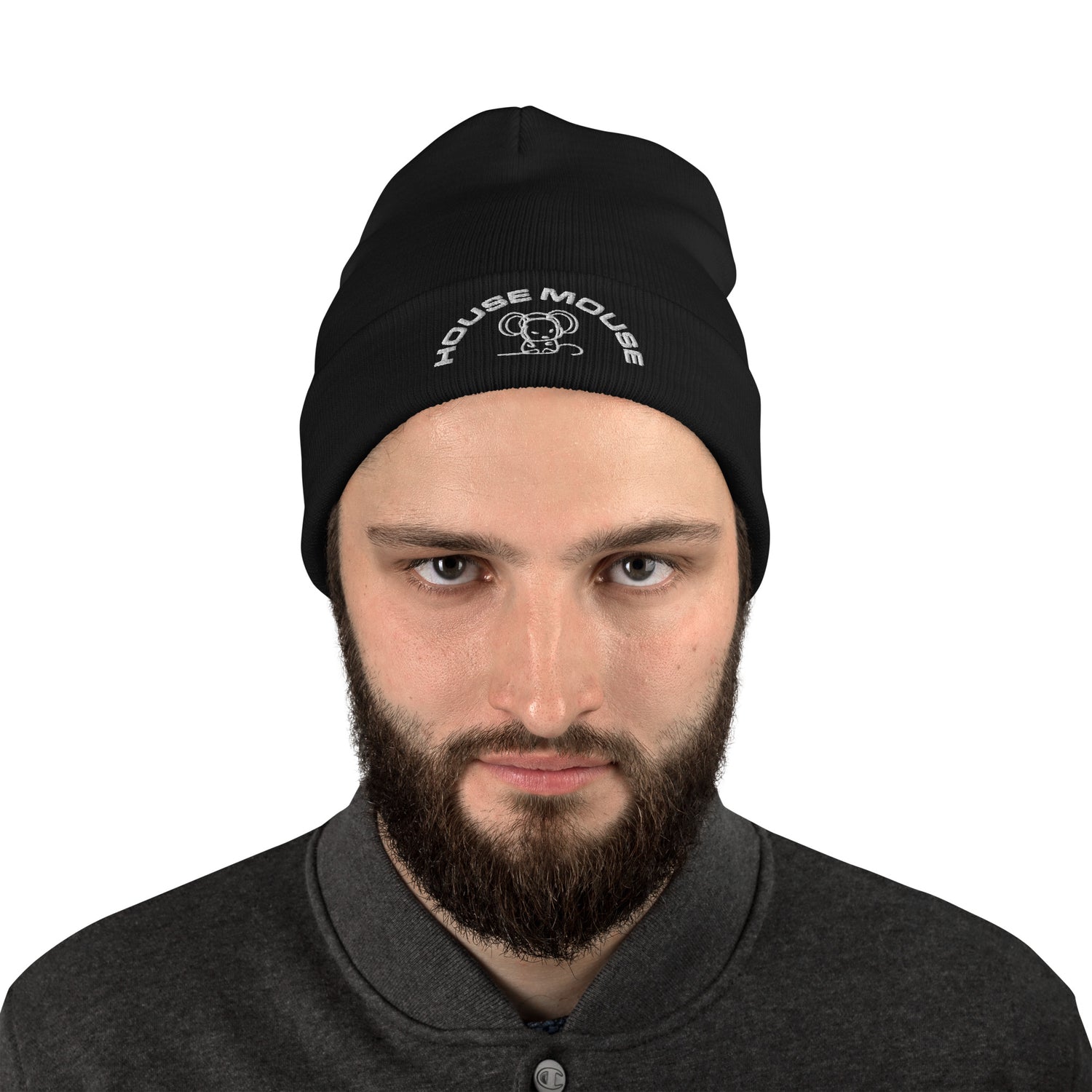 House Mouse - Embroidered Beanie