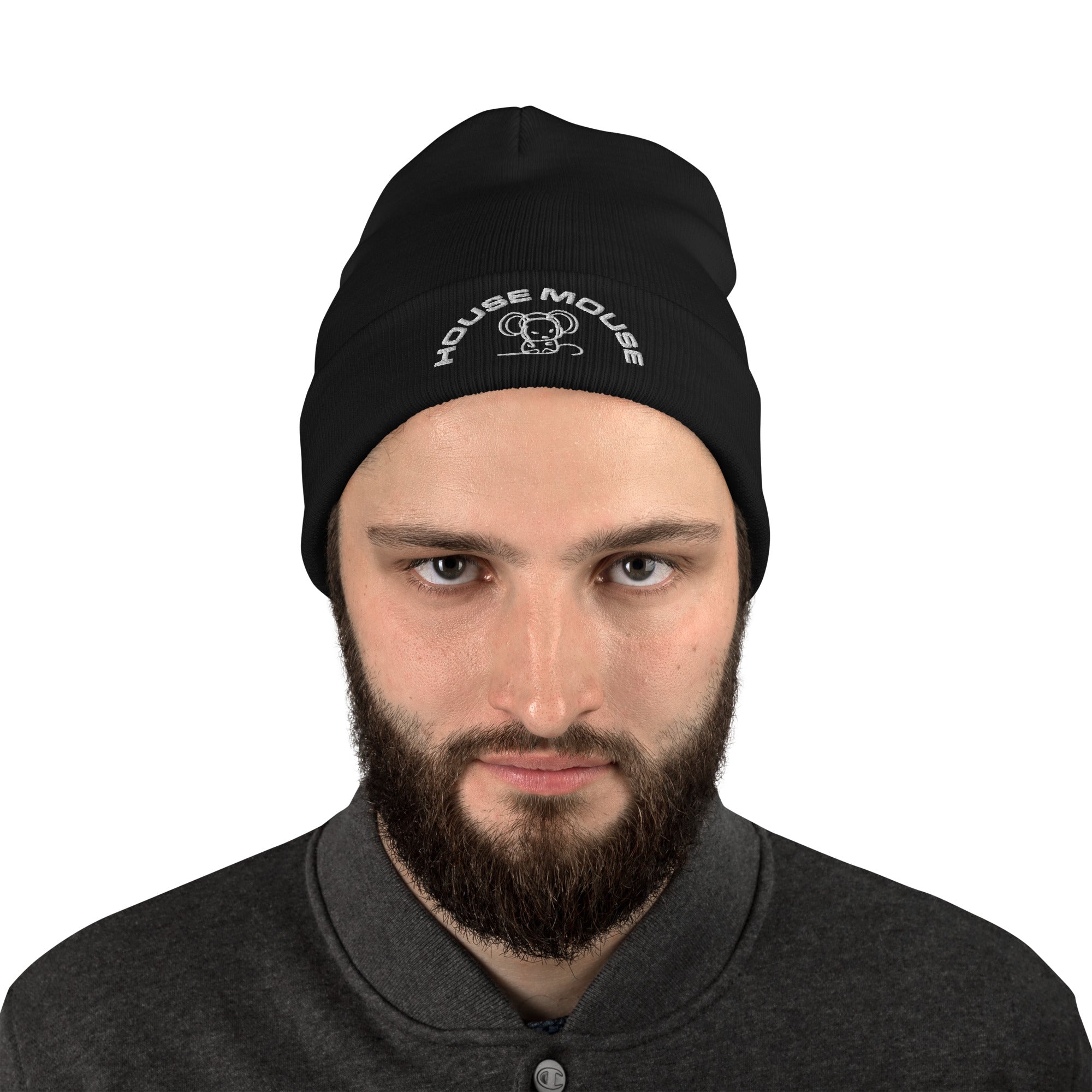 House Mouse - Embroidered Beanie