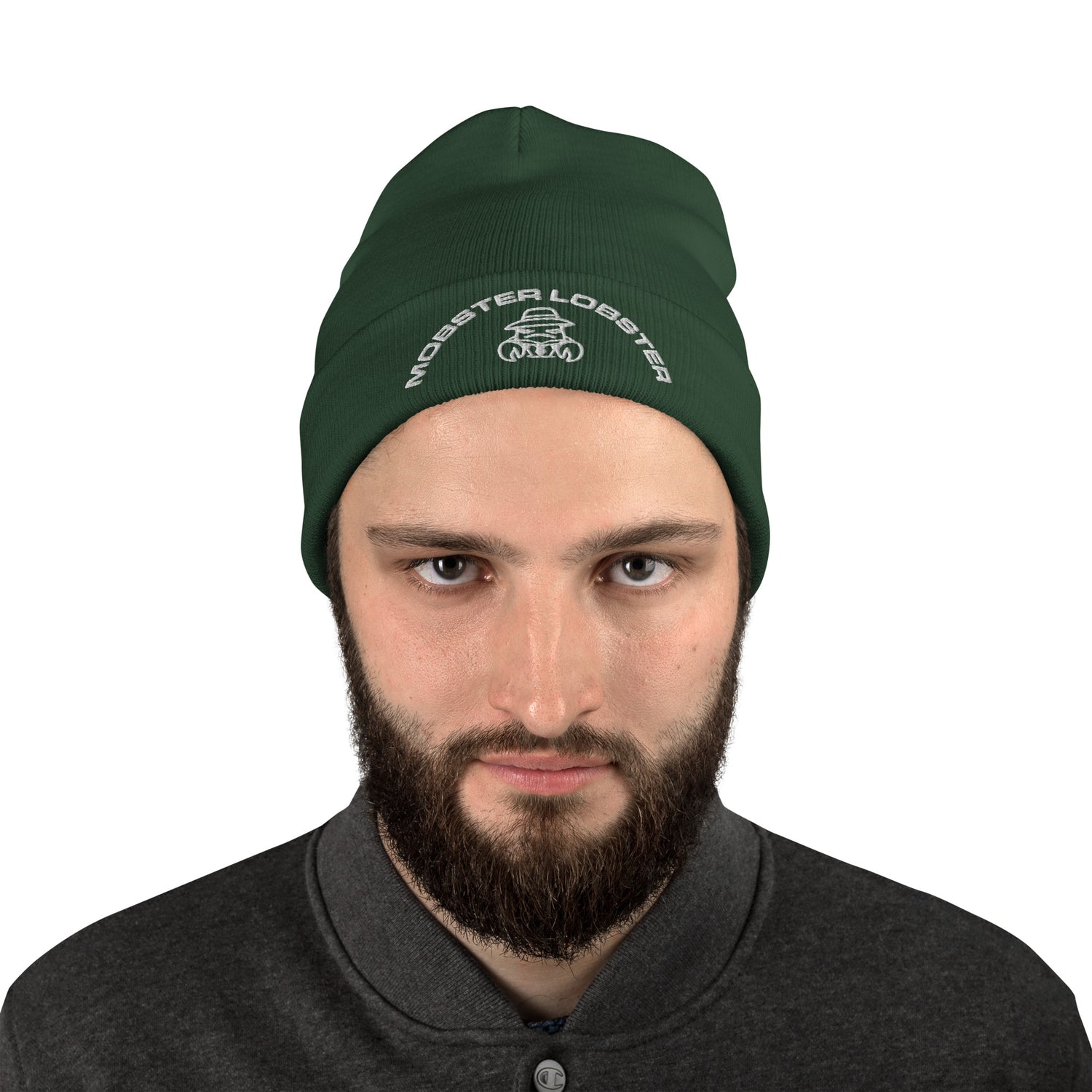 Mobster Lobster - Embroidered Beanie