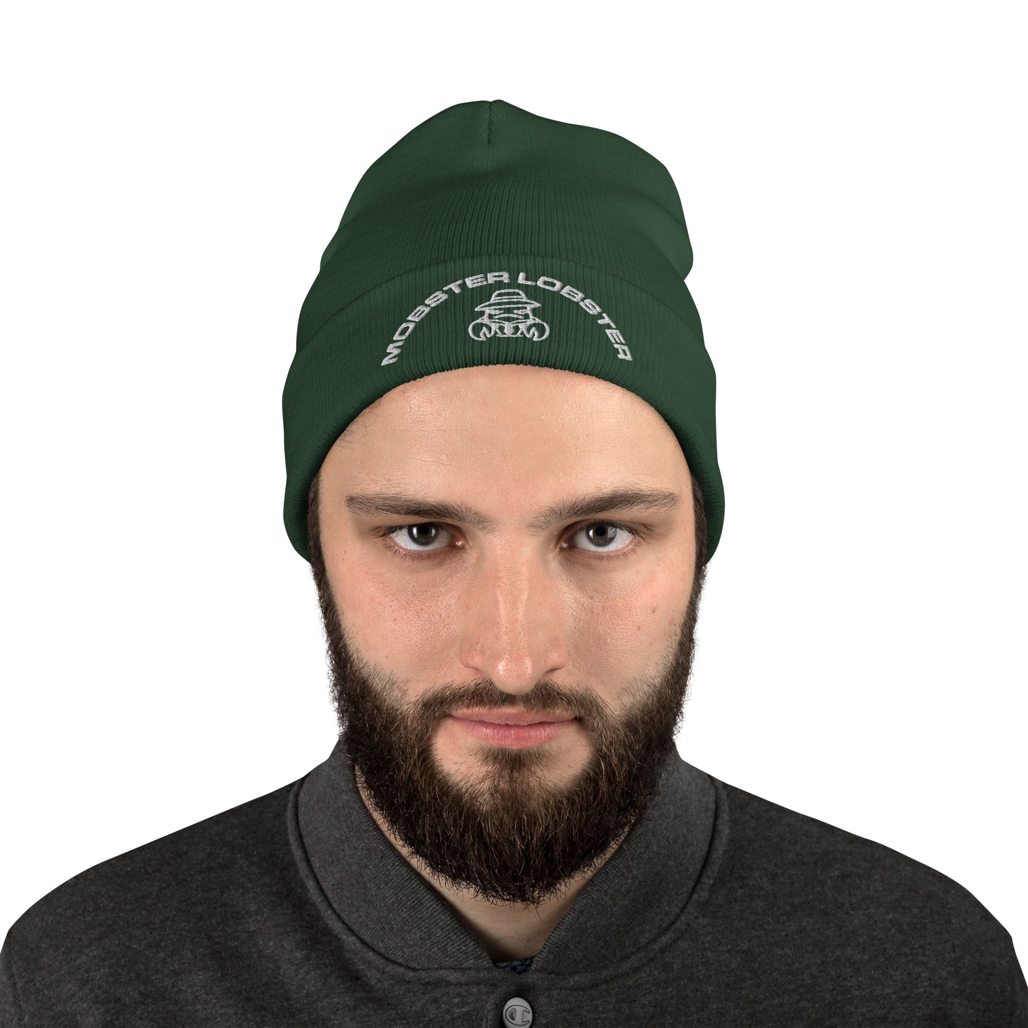 Mobster Lobster - Embroidered Beanie