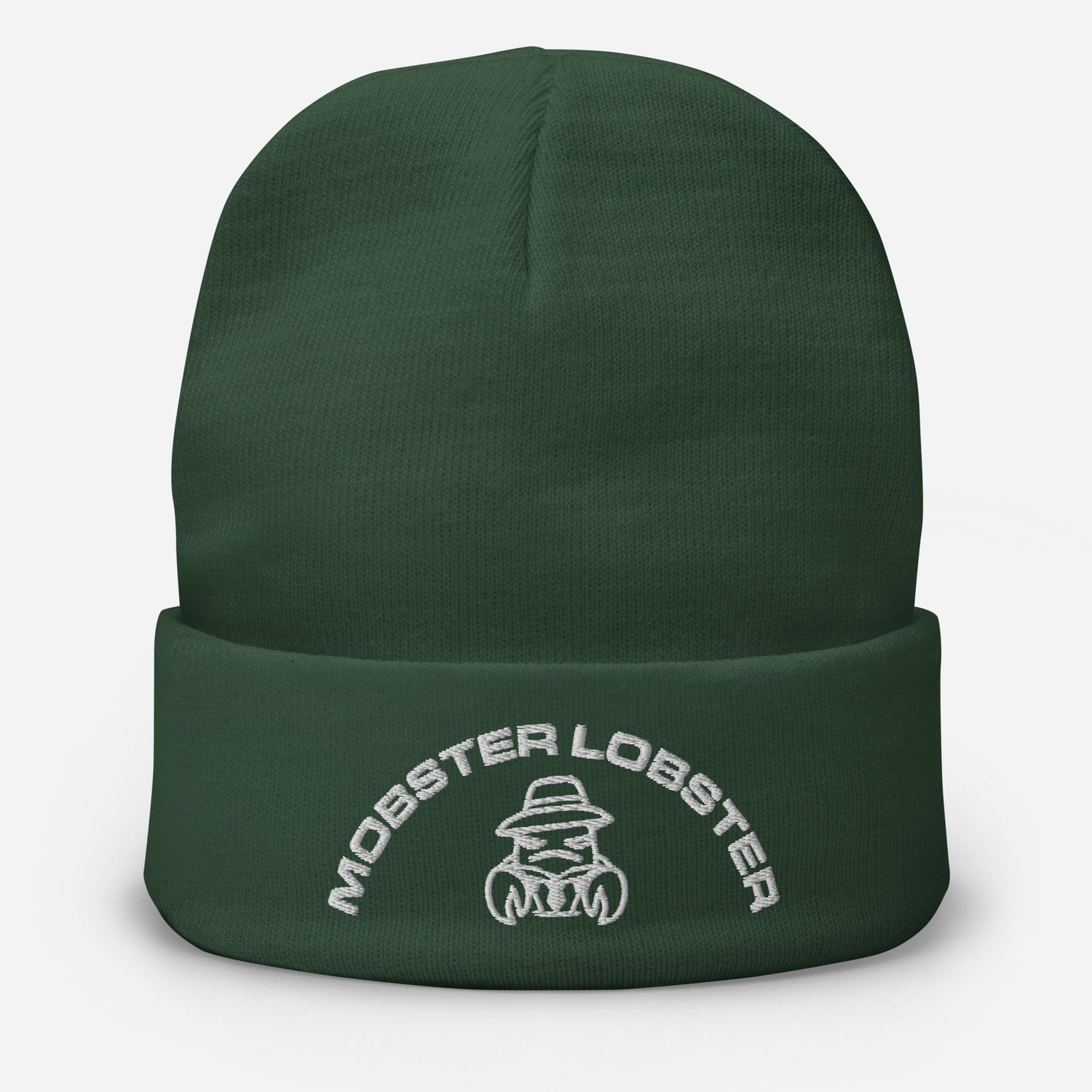 Mobster Lobster - Embroidered Beanie
