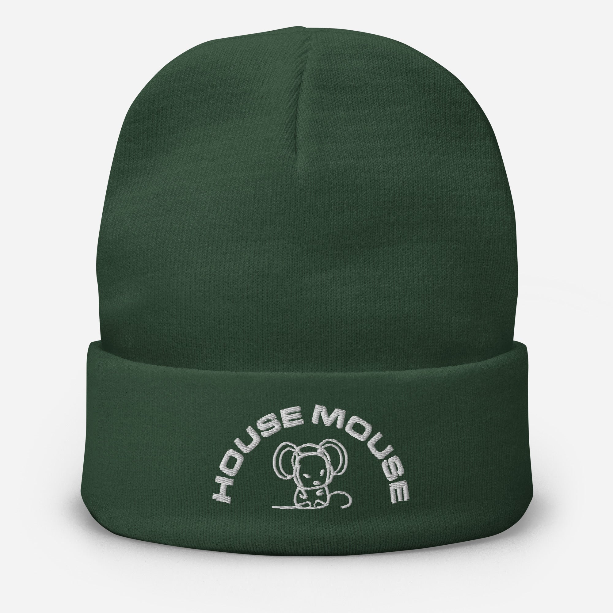 House Mouse - Embroidered Beanie