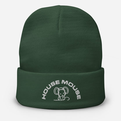 House Mouse - Embroidered Beanie