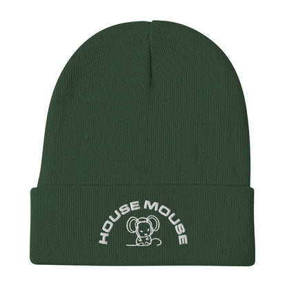 House Mouse - Embroidered Beanie