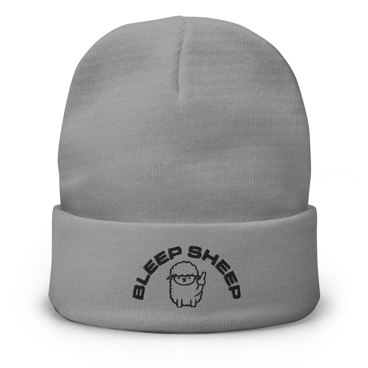 Bleep Sheep - Embroidered Beanie