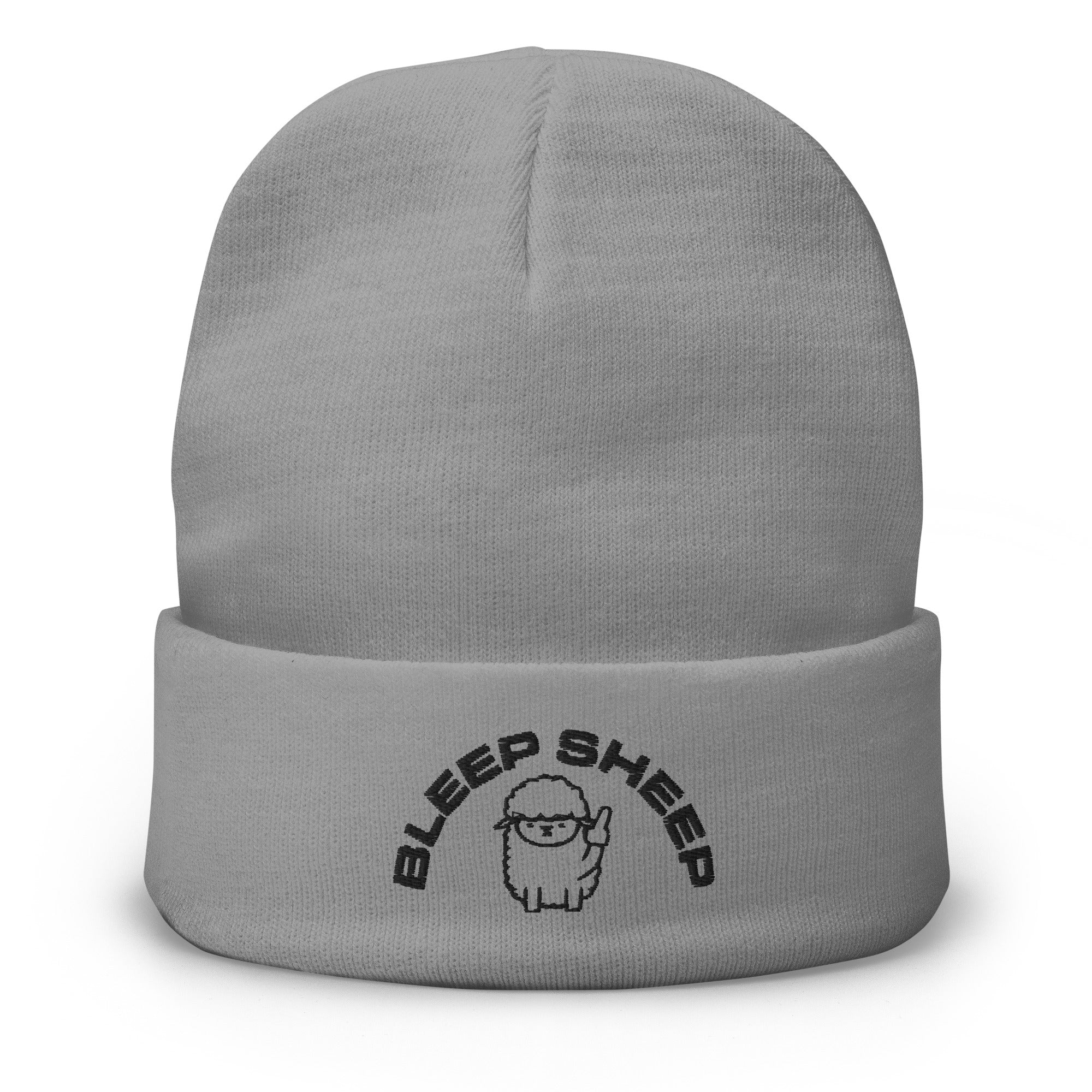 Bleep Sheep - Embroidered Beanie