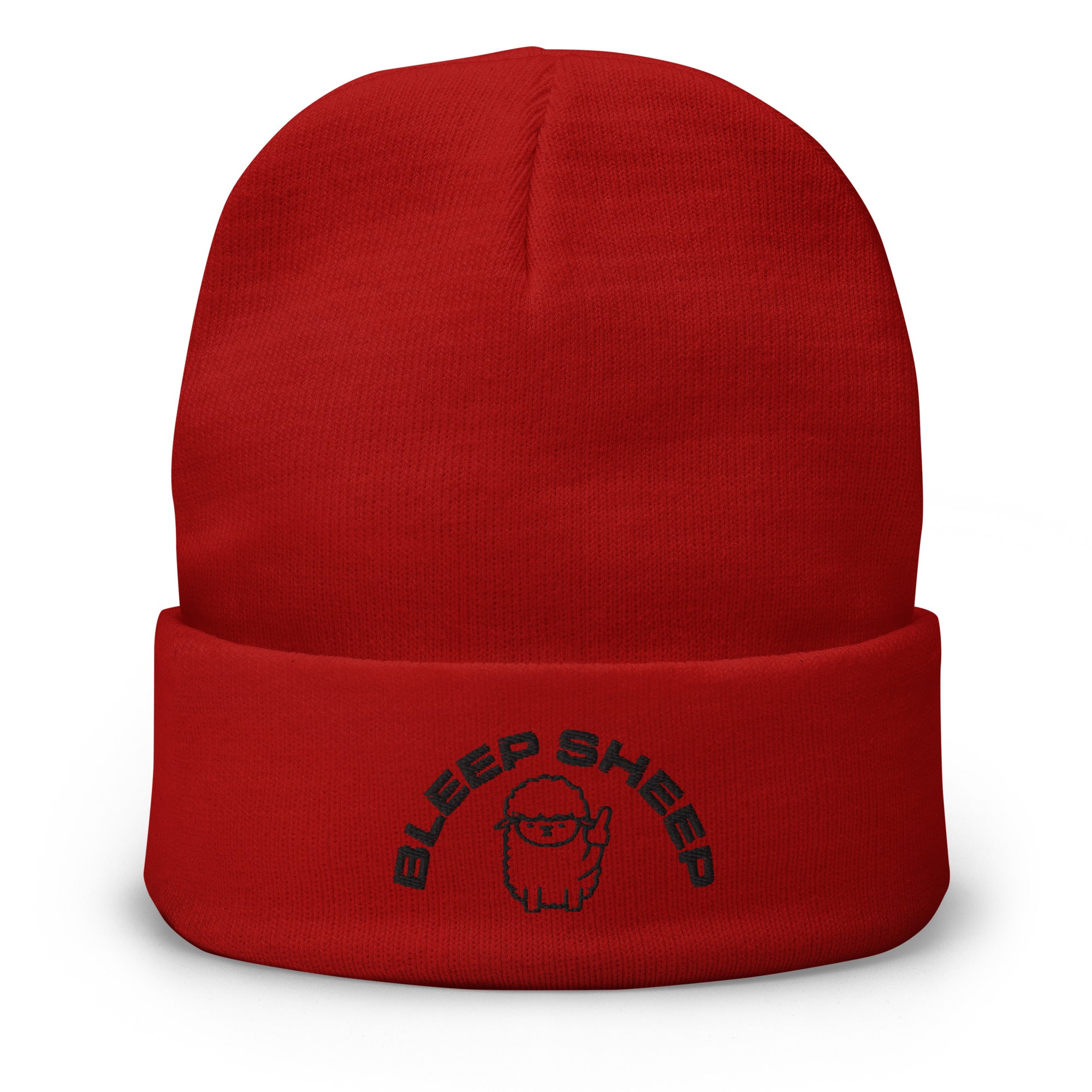Bleep Sheep - Embroidered Beanie