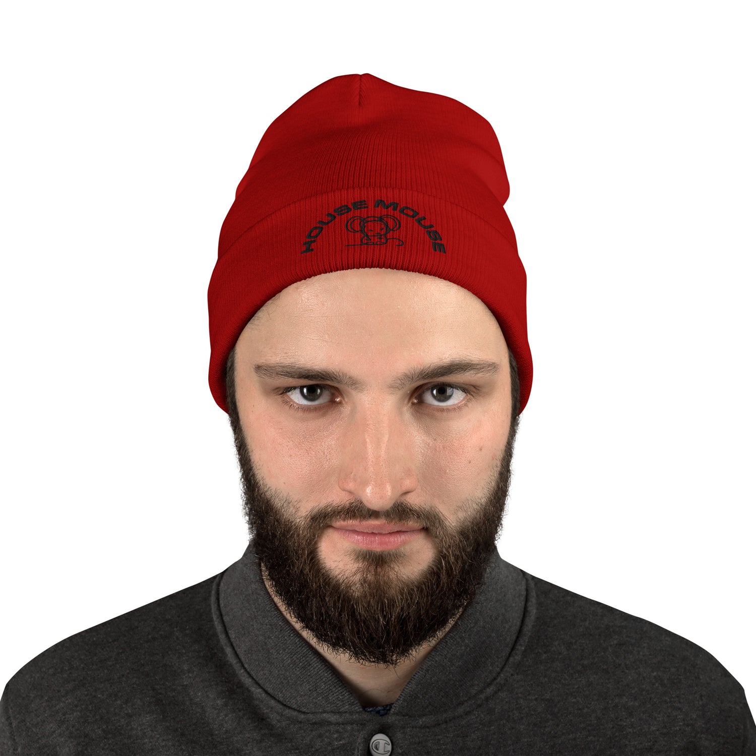 House Mouse - Embroidered Beanie