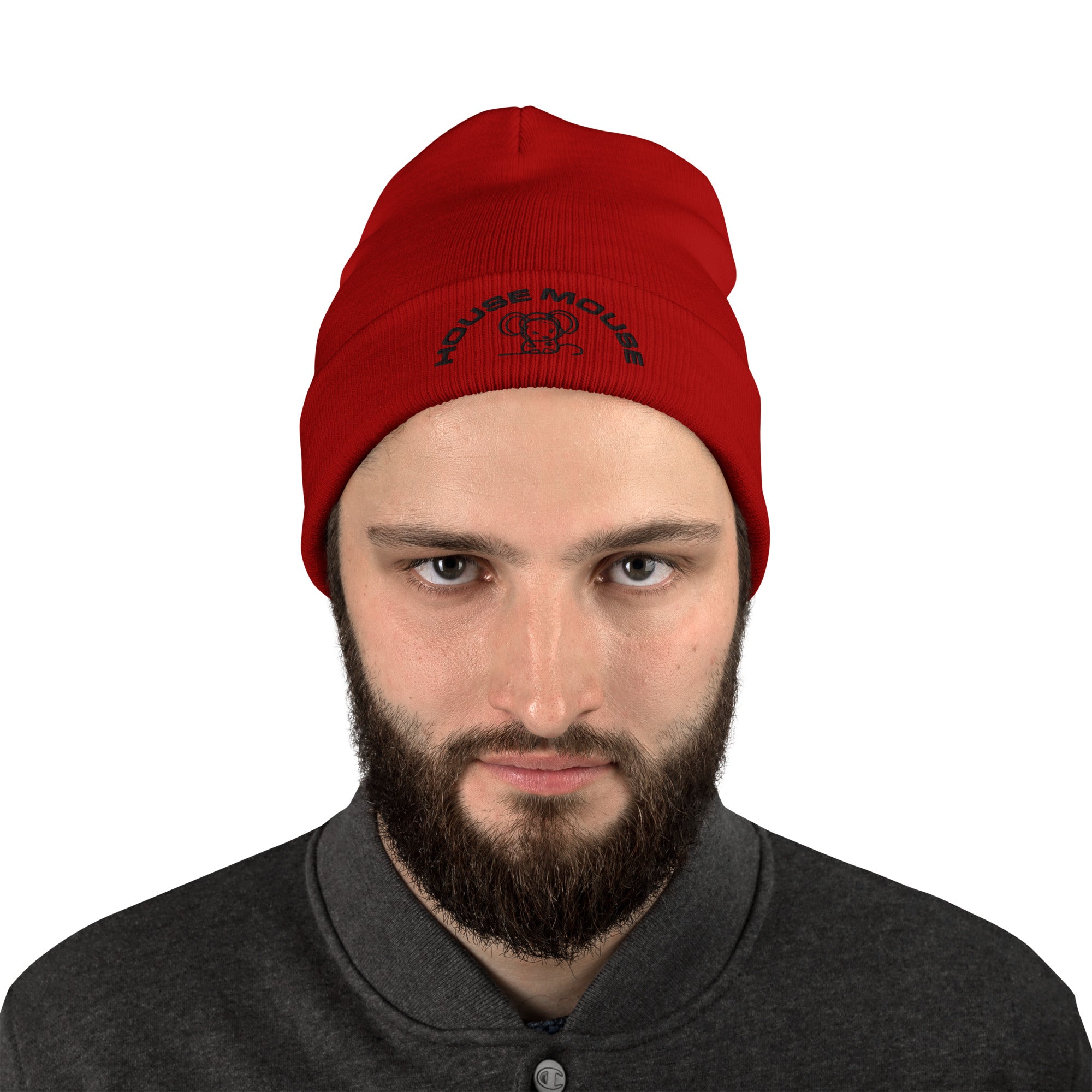 House Mouse - Embroidered Beanie