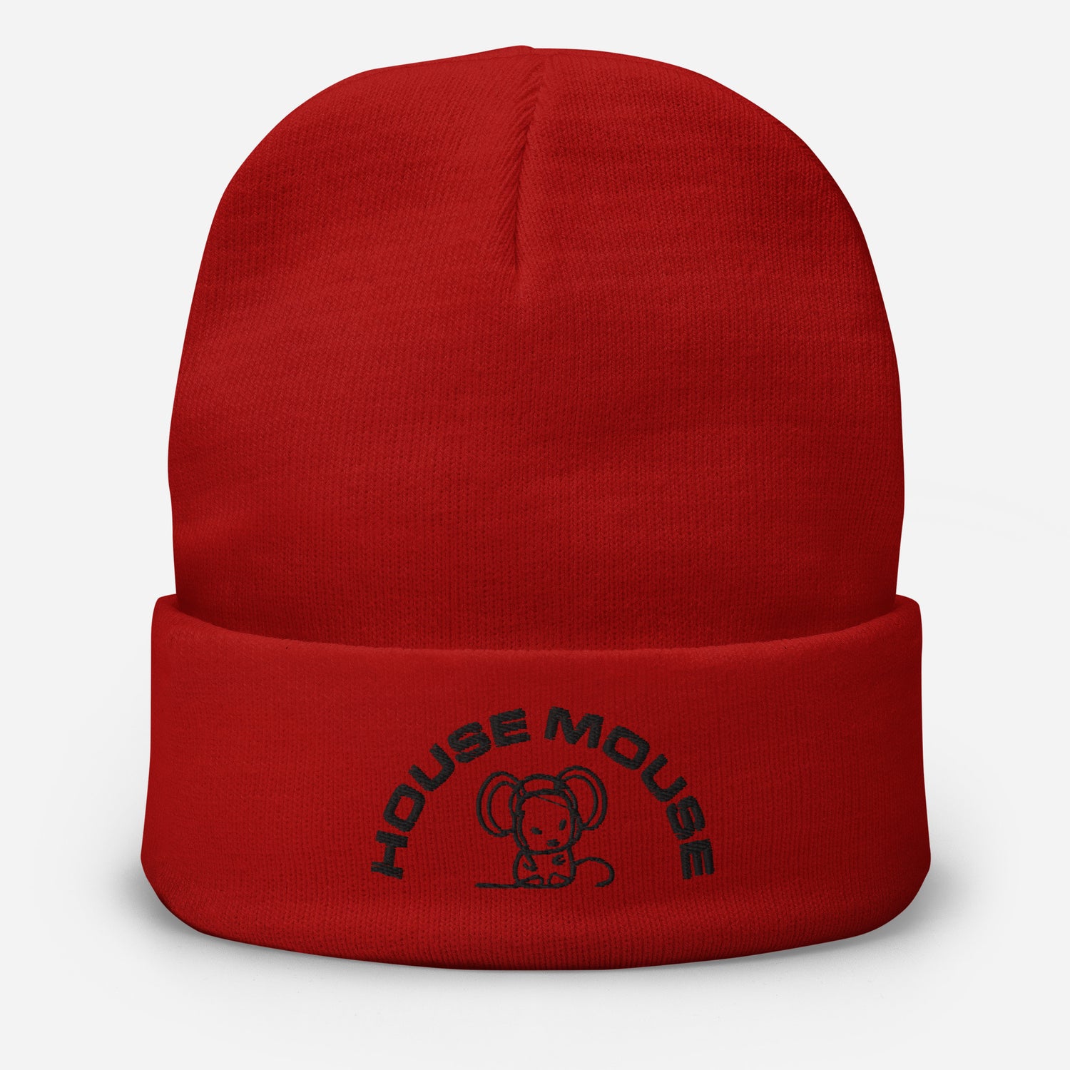 House Mouse - Embroidered Beanie