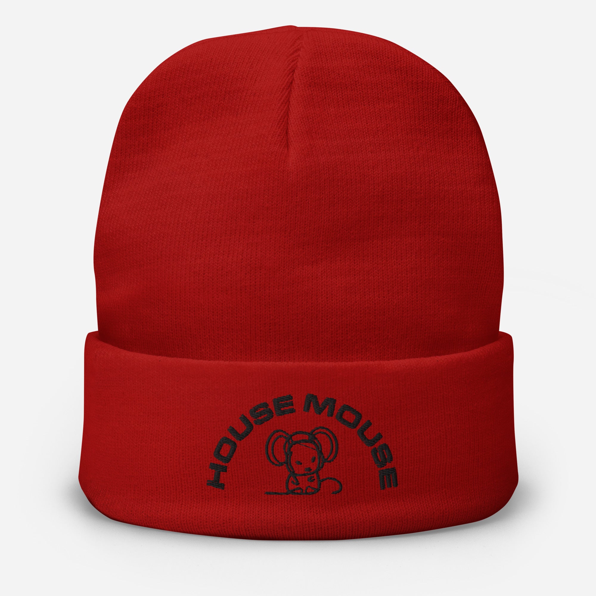 House Mouse - Embroidered Beanie