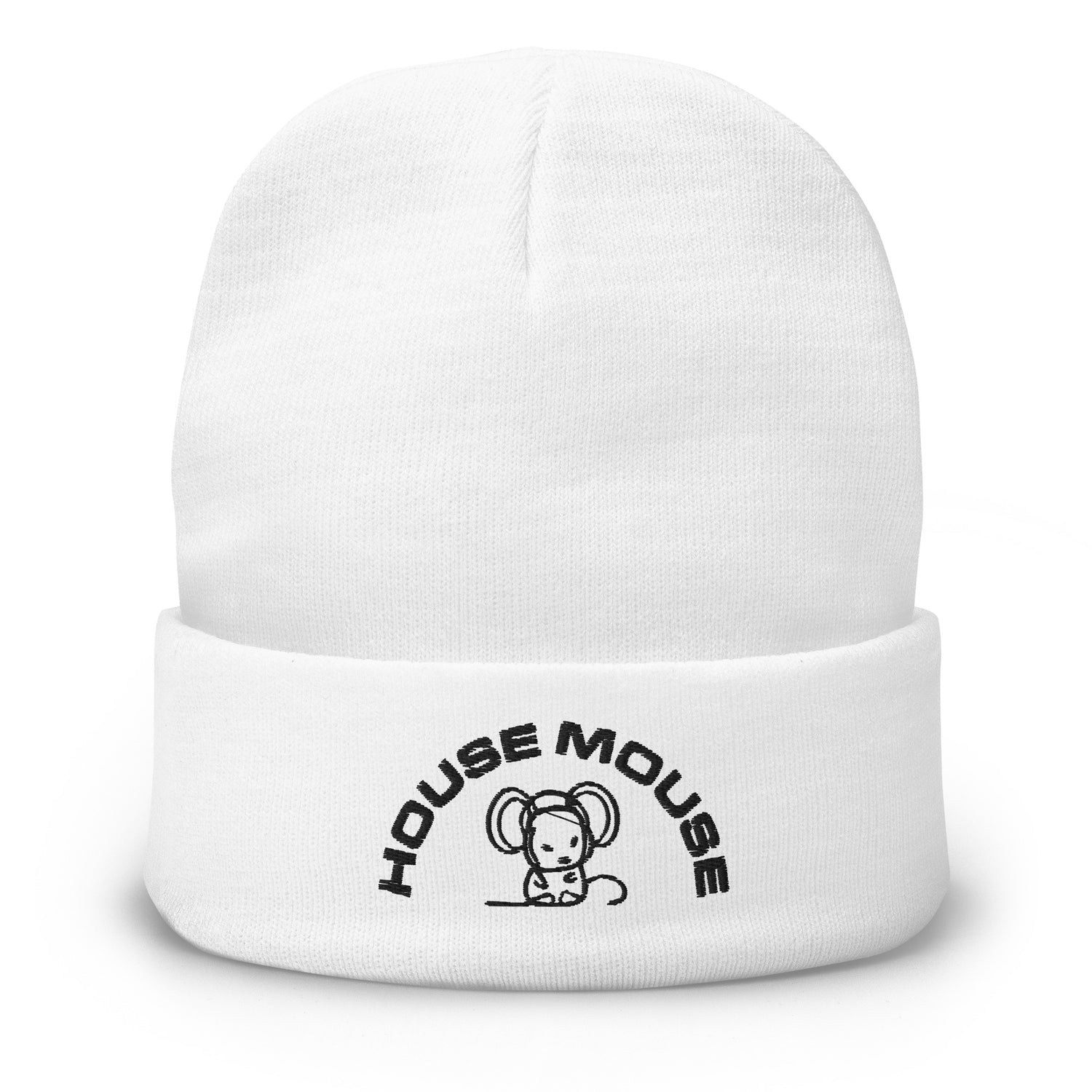 House Mouse - Embroidered Beanie
