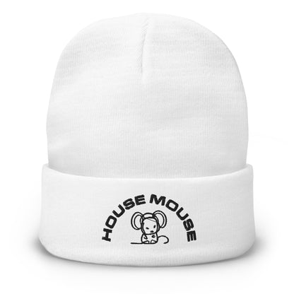 House Mouse - Embroidered Beanie