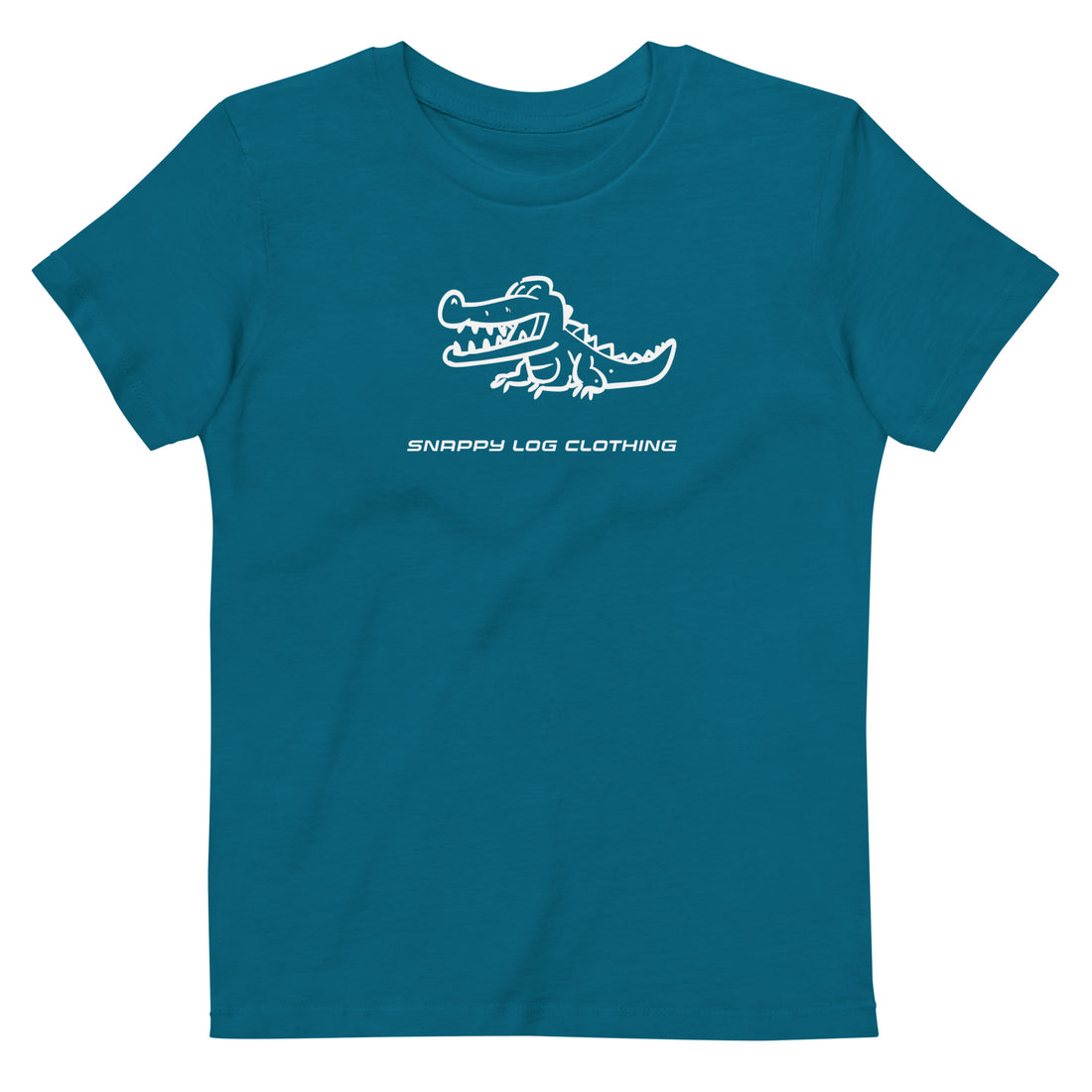 Snappy - Kids Organic cotton t-shirt (White Snappy)