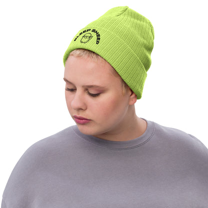 Bleep Sheep - Ribbed knit beanie