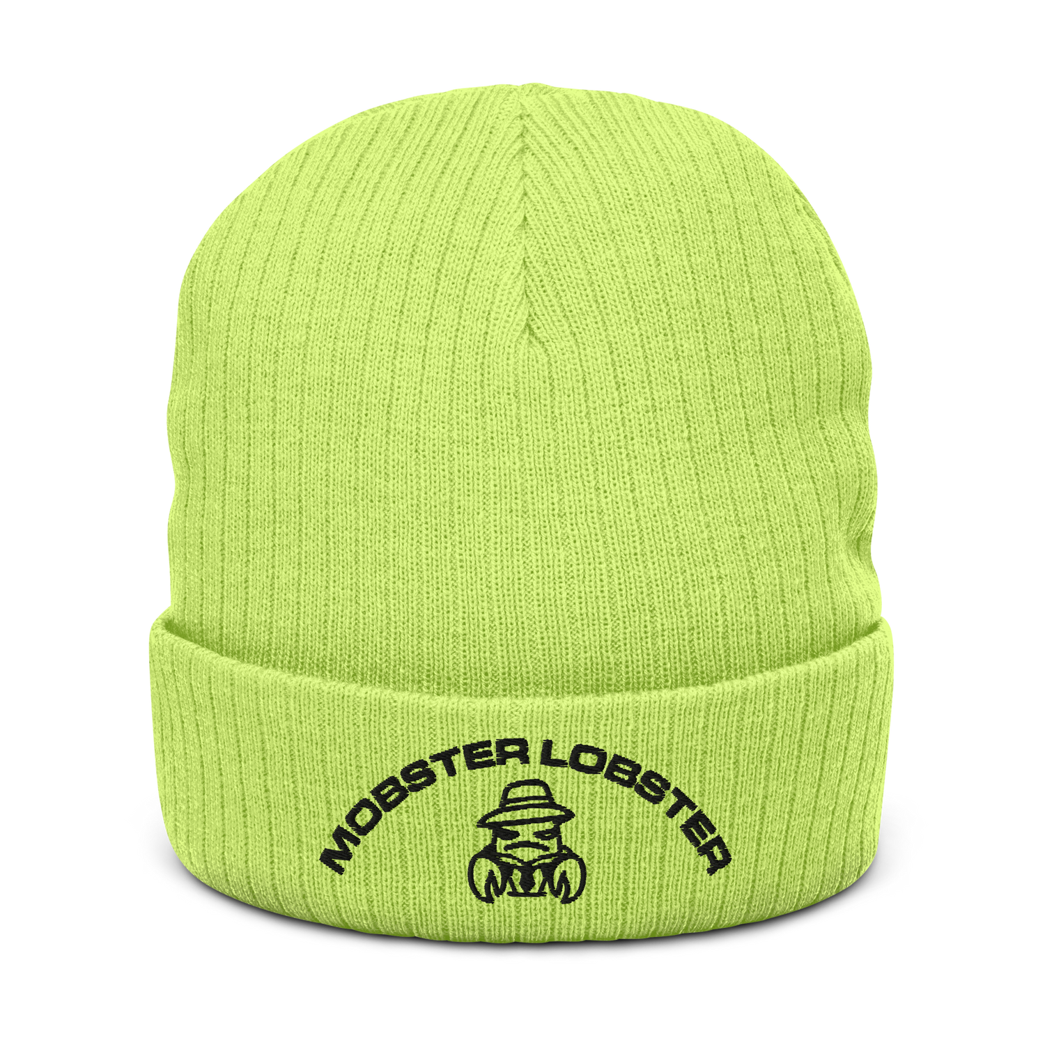 Mobster Lobster - Ribbed knit beanie