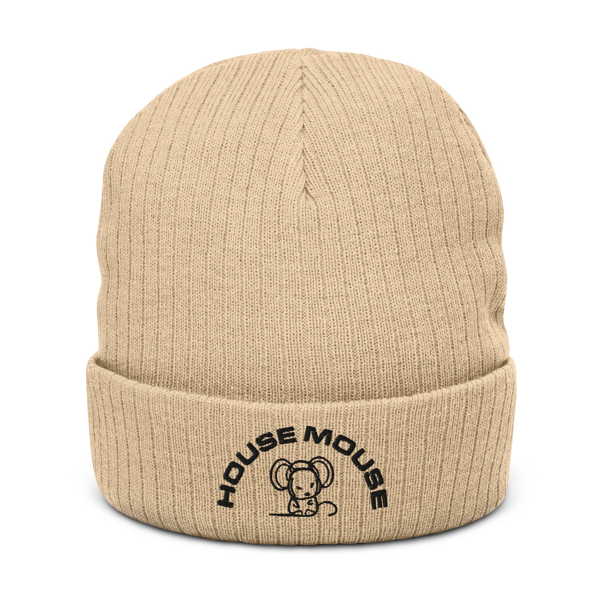 House Mouse - Ribbed knit beanie