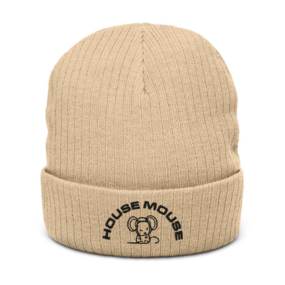 House Mouse - Ribbed knit beanie