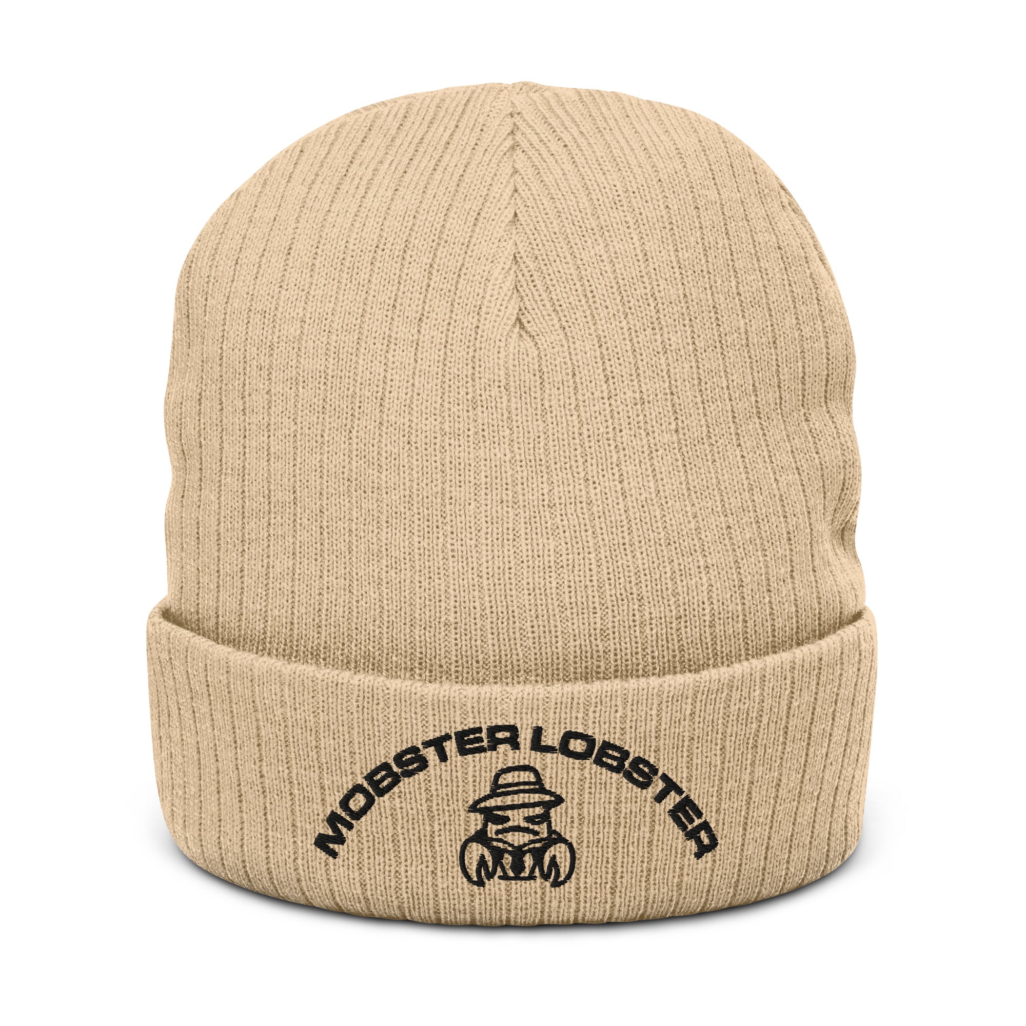 Mobster Lobster - Ribbed knit beanie