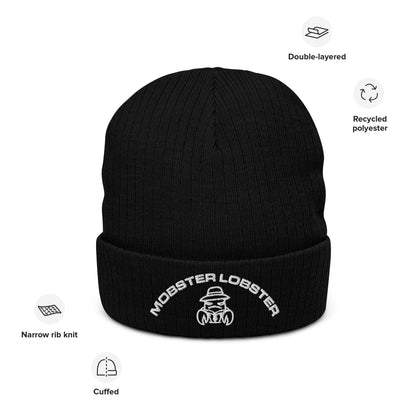 Mobster Lobster - Ribbed knit beanie