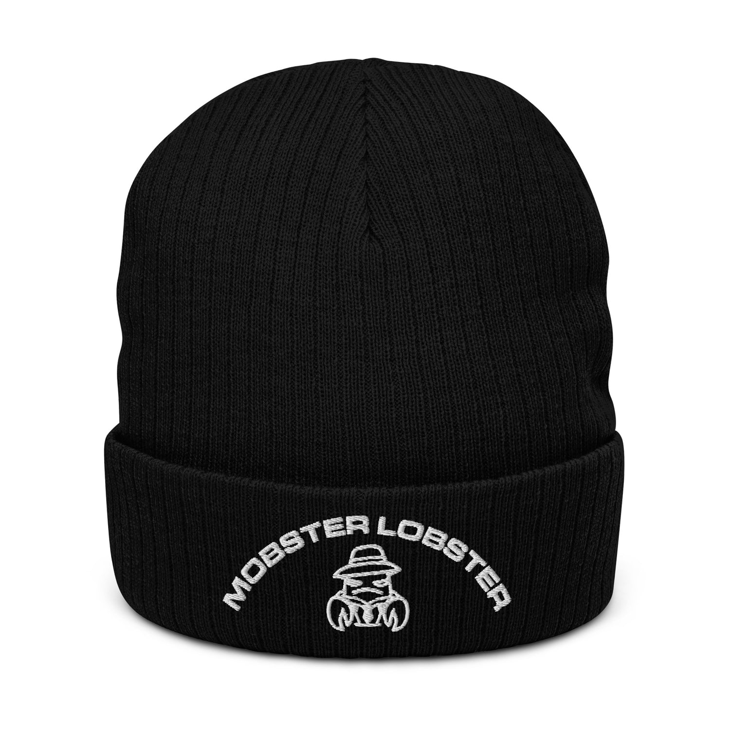 Mobster Lobster - Ribbed knit beanie