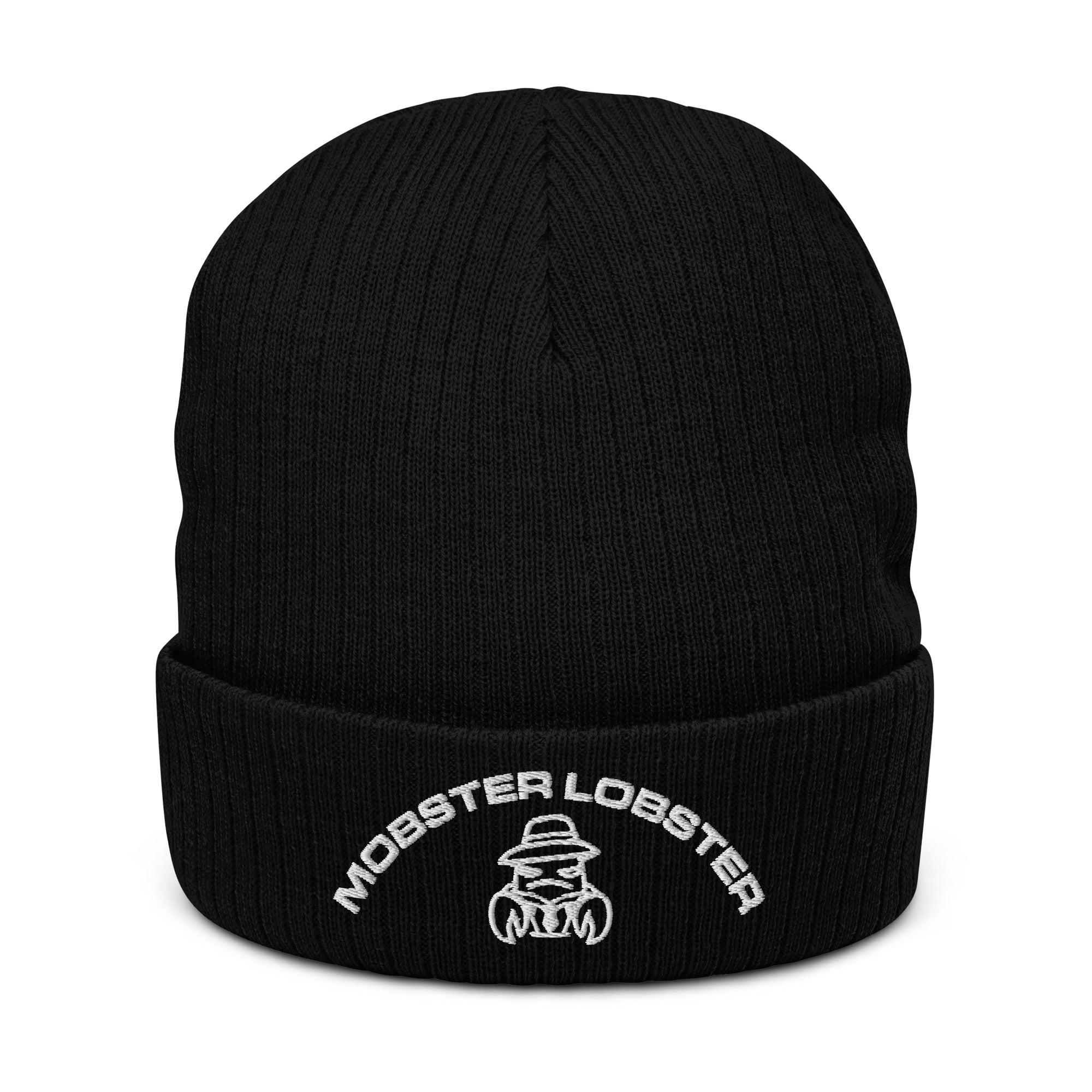 Mobster Lobster - Ribbed knit beanie
