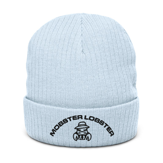 Mobster Lobster - Ribbed knit beanie