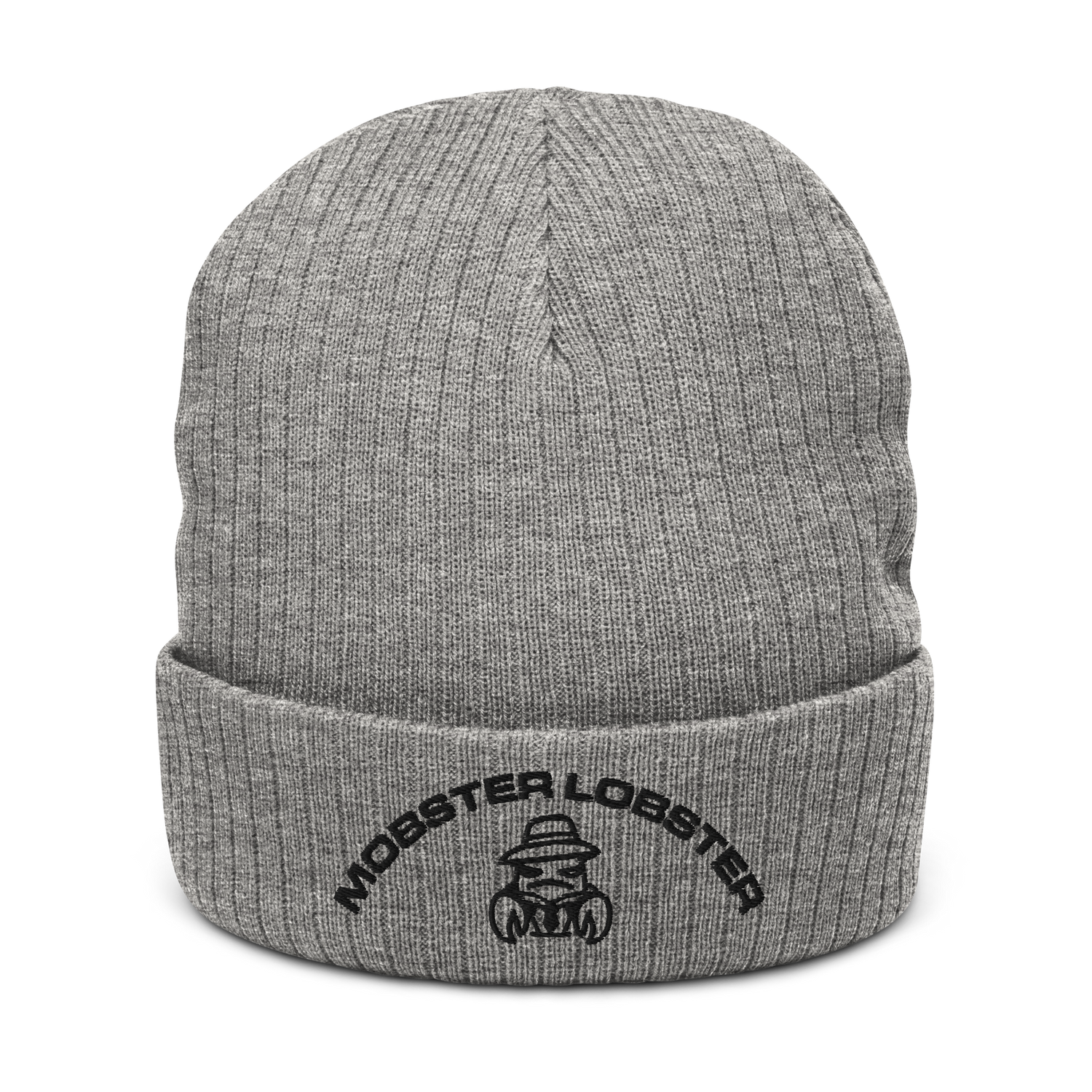 Mobster Lobster - Ribbed knit beanie