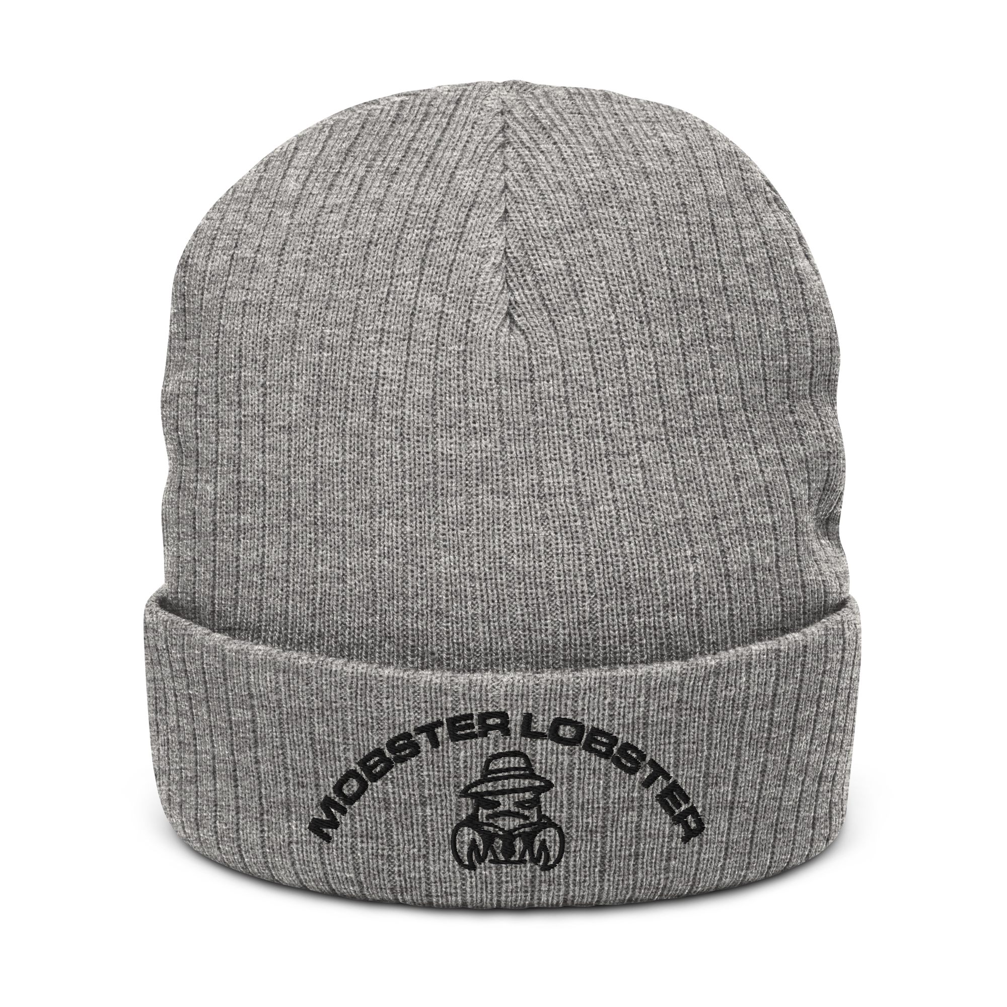 Mobster Lobster - Ribbed knit beanie